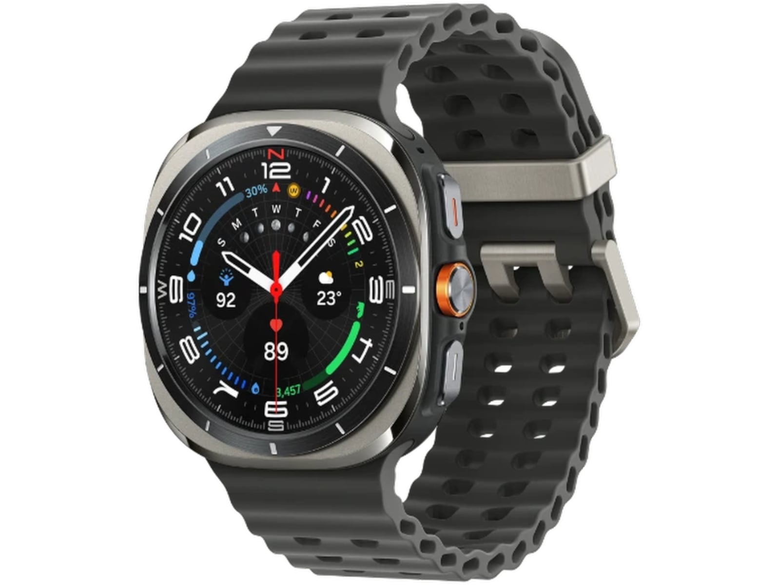 Samsung Galaxy Watch Ultra 2025 47 mm GPS (titanium silver) Smartklokker
