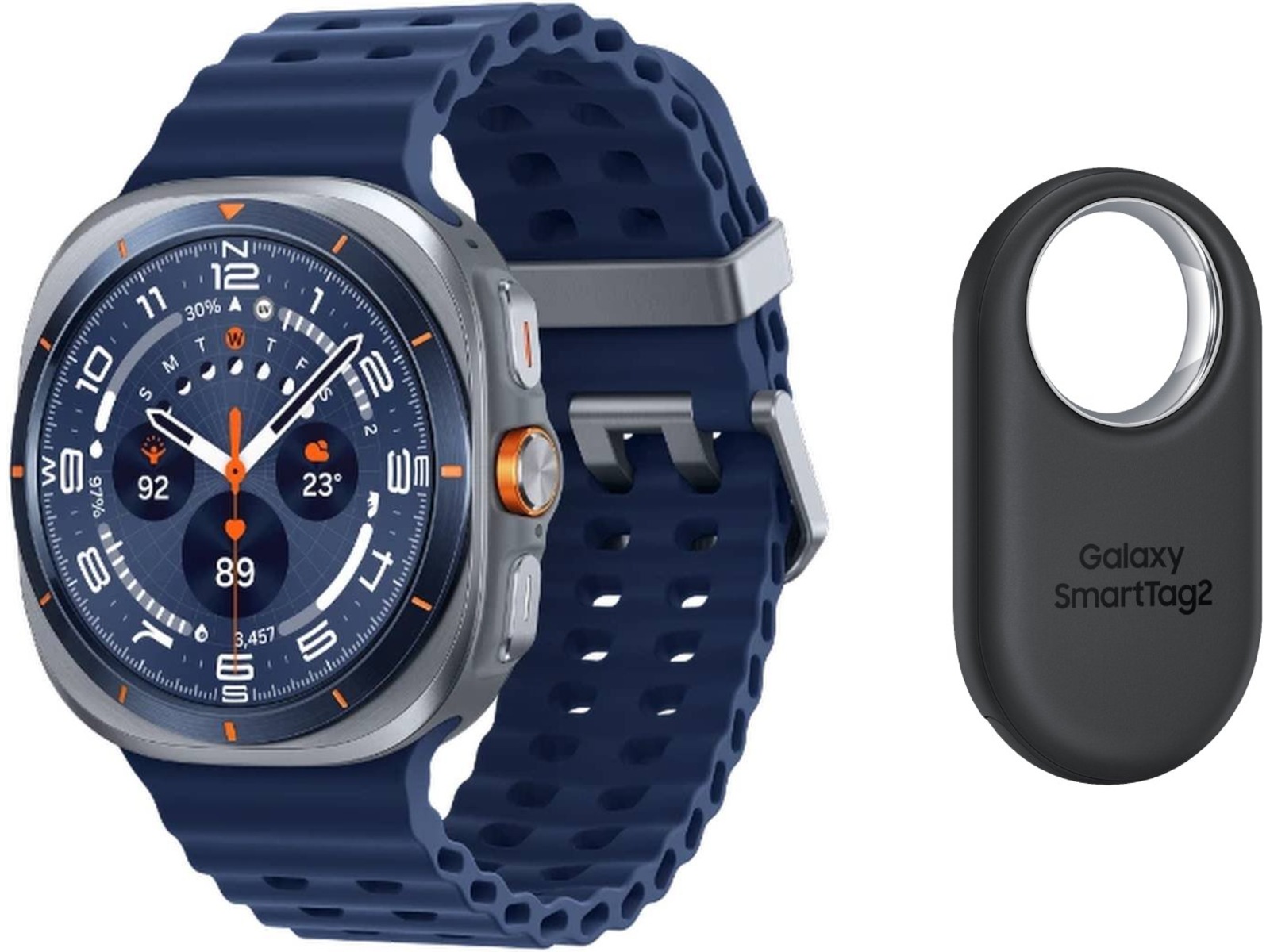 Samsung Galaxy Watch Ultra 2025 47 mm GPS (titanium blue) Smartklokker