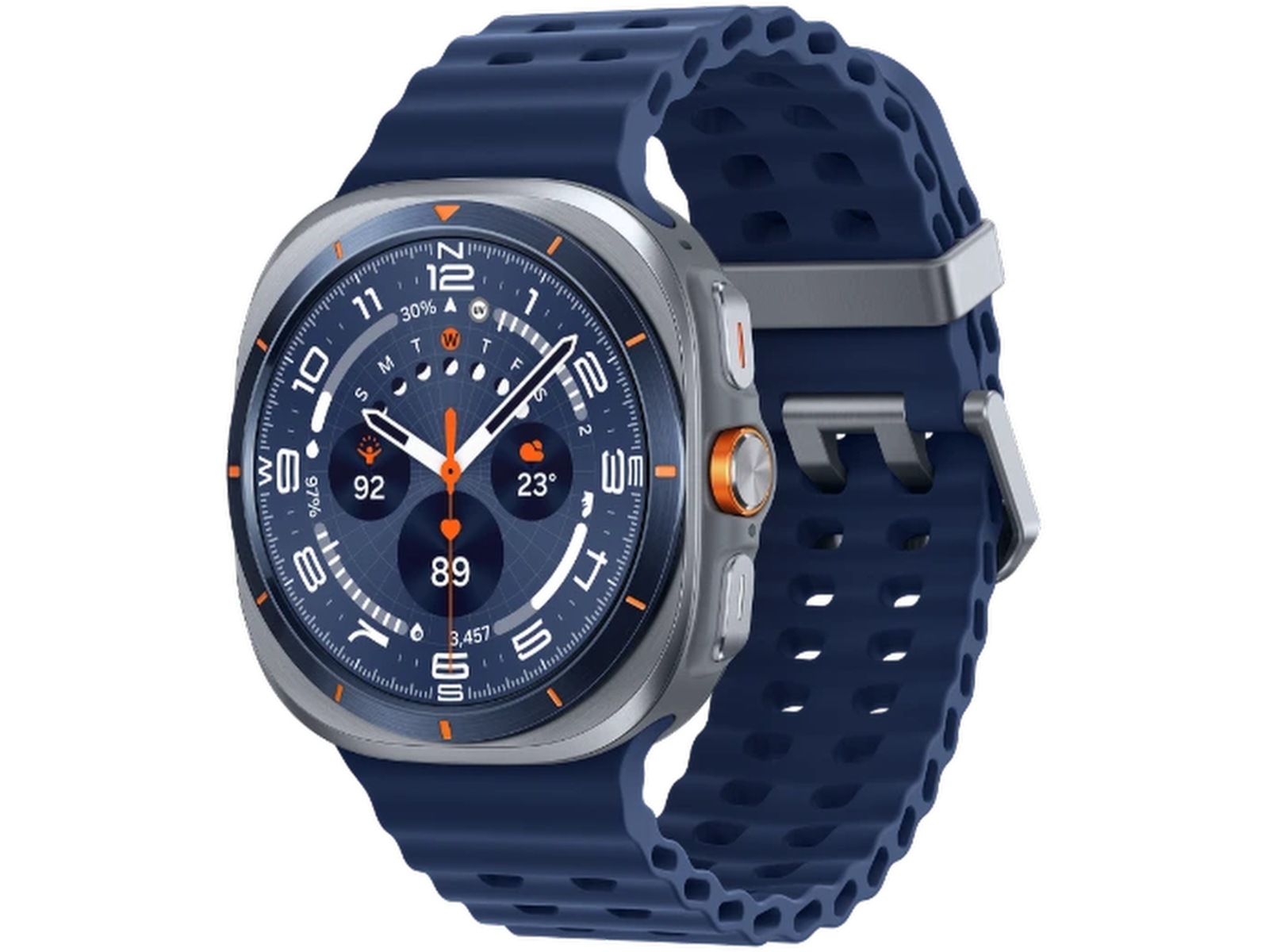 Samsung Galaxy Watch Ultra 2025 47 mm GPS (titanium blue) Smartklokker