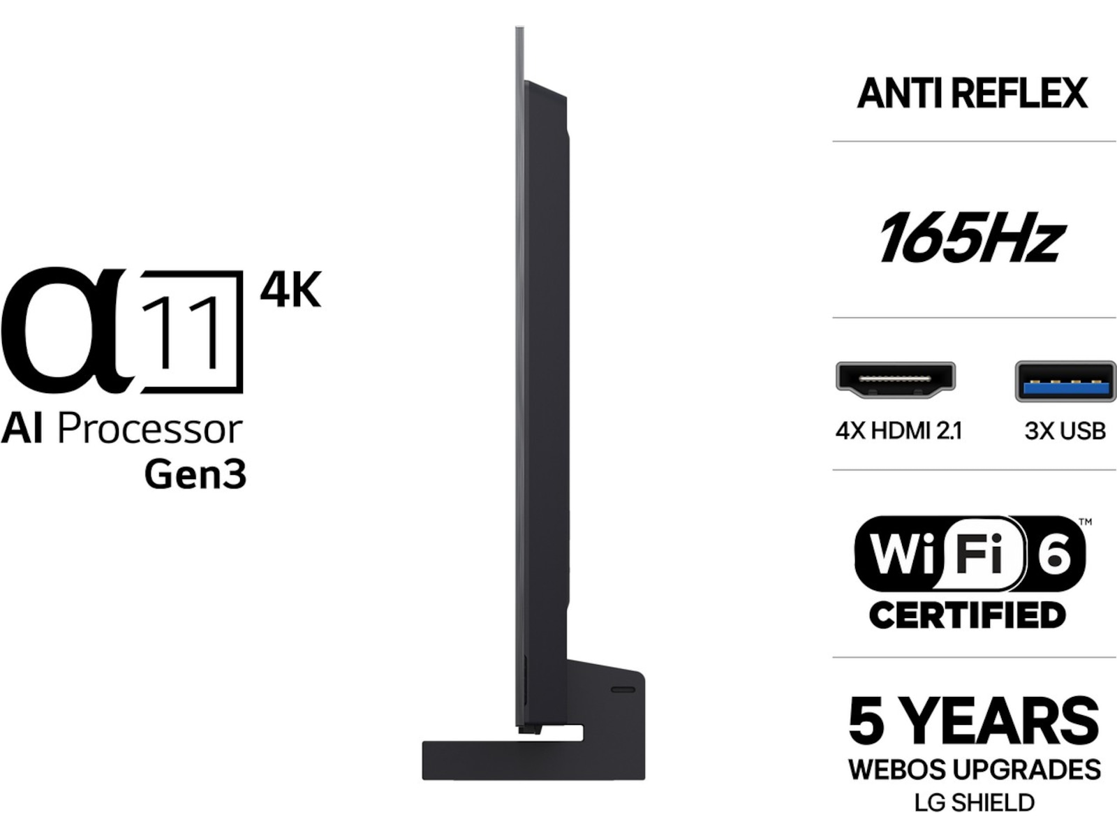 LG 42" C65 OLED Evo Smart-TV (2026) 20 - 49 tommer TV