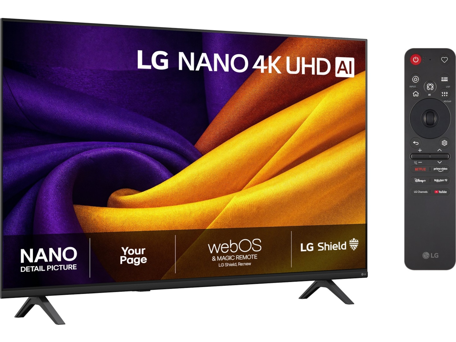 LG 55" NU90 Nano UHD Smart-TV (2026) 50 - 59 tommer TV