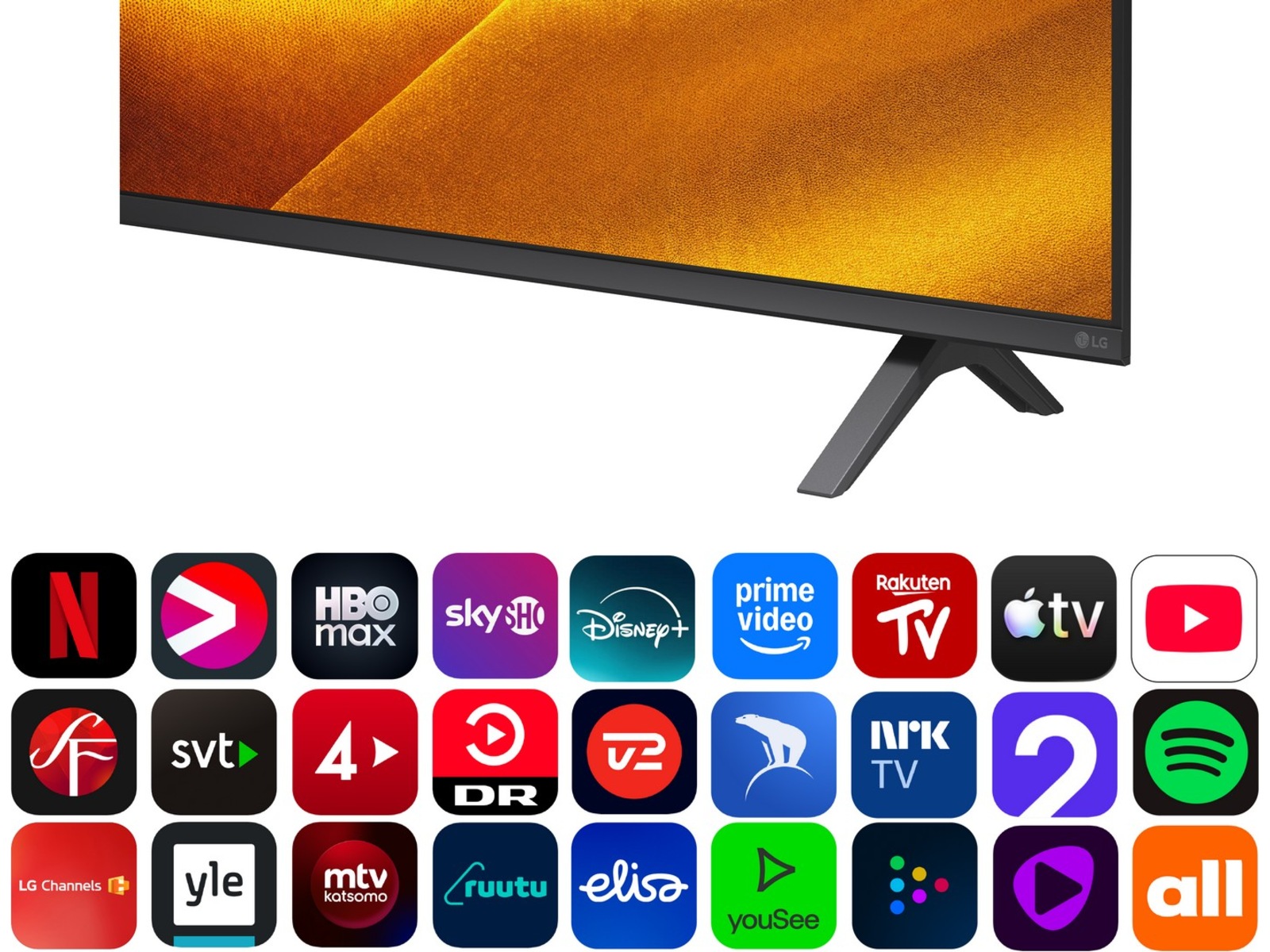 LG 55" NU90 Nano UHD Smart-TV (2026) 50 - 59 tommer TV