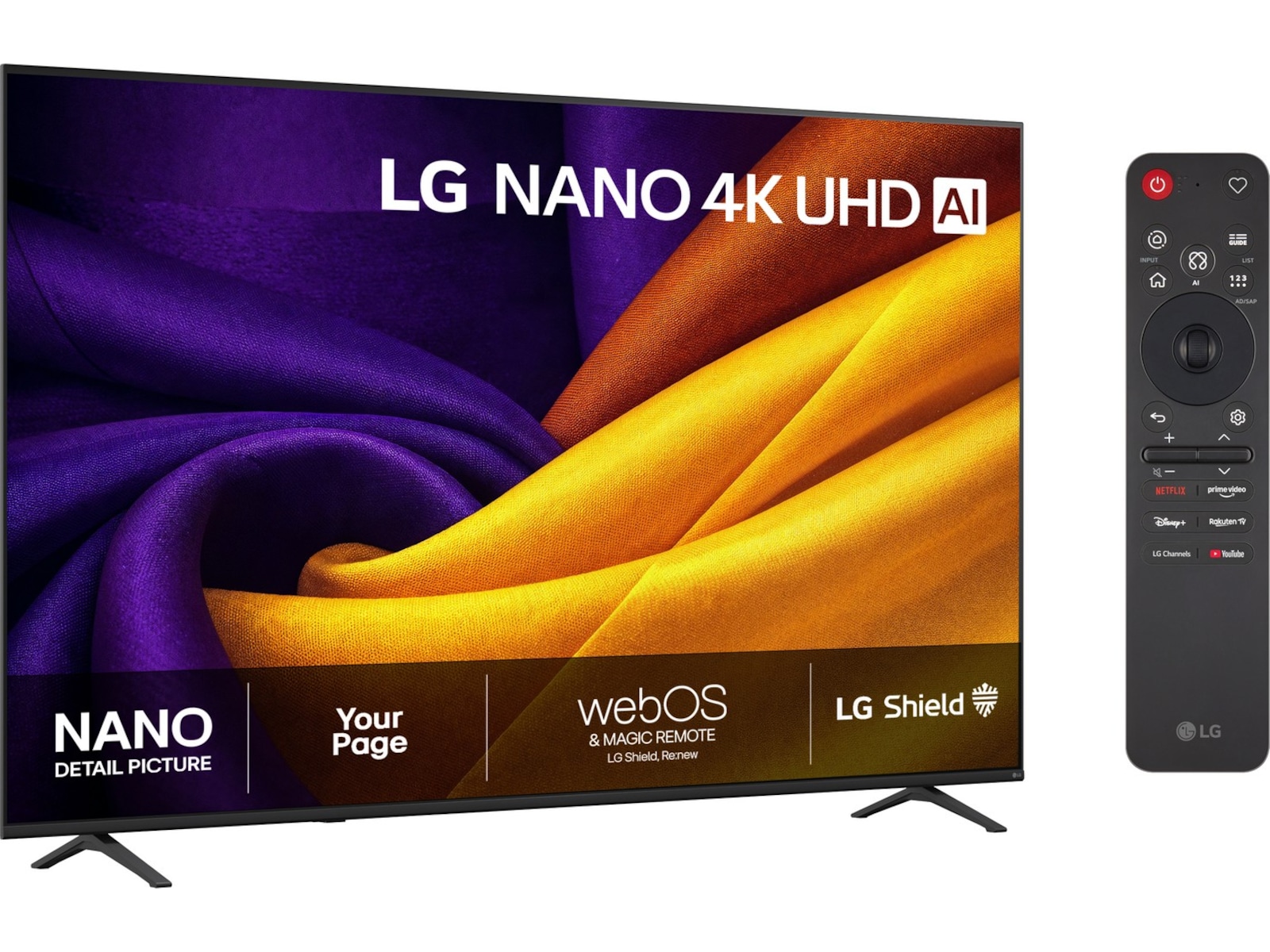 LG 75" NU90 Nano UHD Smart-TV (2026) 70 - 79 tommer TV