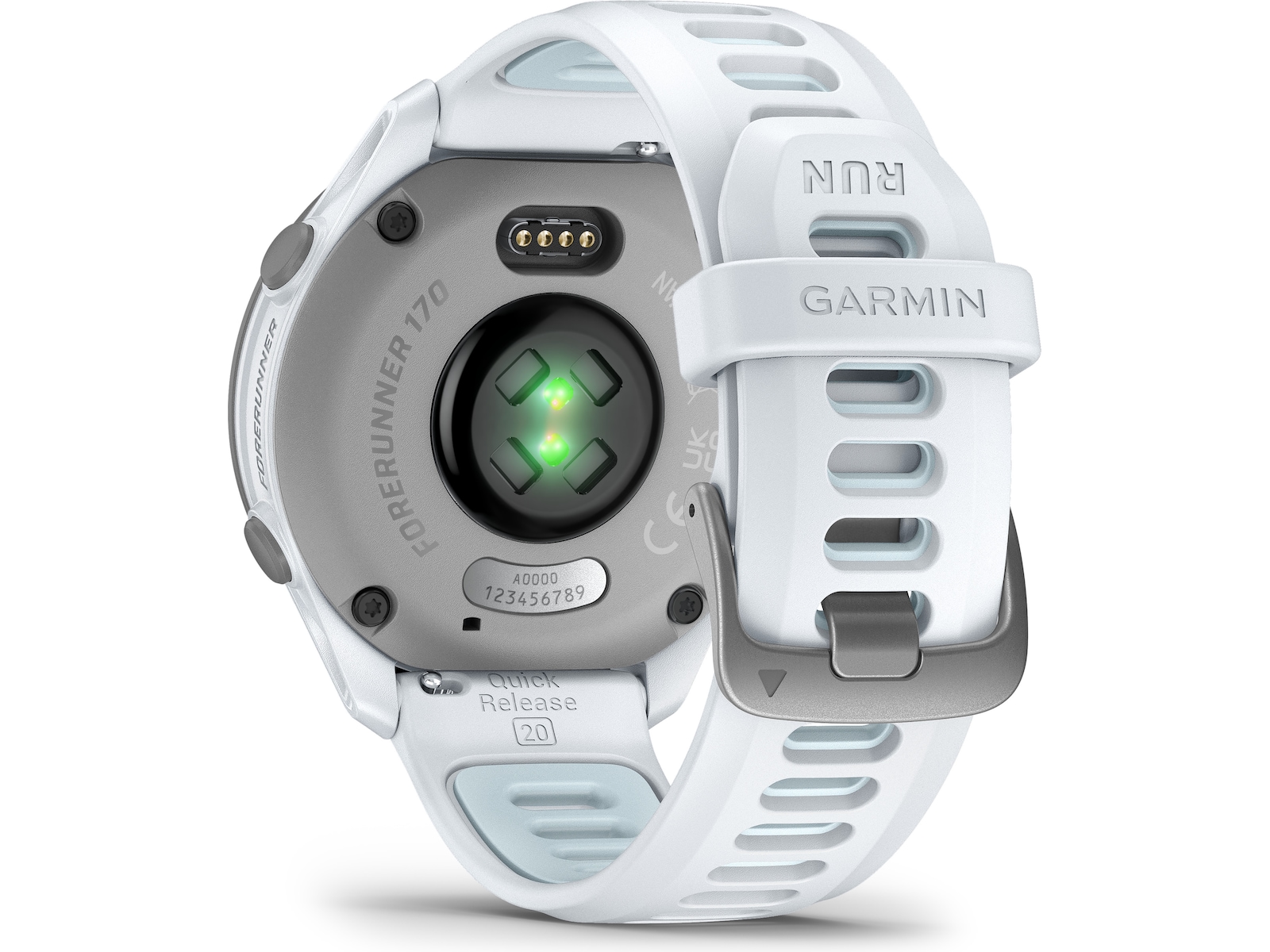 Garmin Forerunner 170 42mm GPS (whitestone/cloud blue) Smartklokker