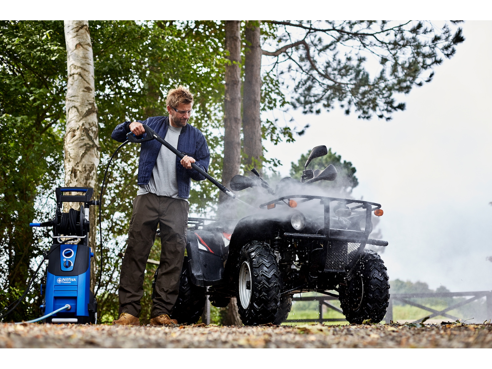 Nilfisk Premium 200-15 høytrykksvask med Power Patio -B-Grade Demo hjem & fritid