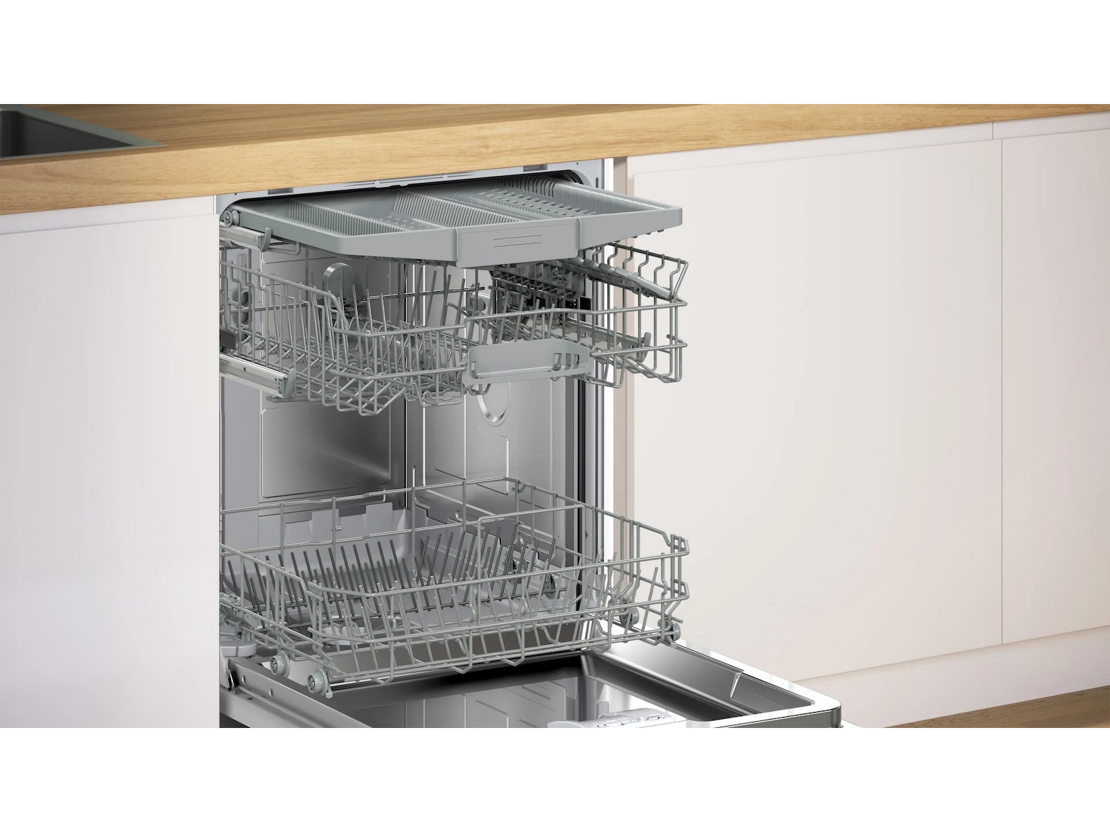 Bosch Serie 2 Oppvaskmaskin (hvit) Underbygd oppvaskmaskin