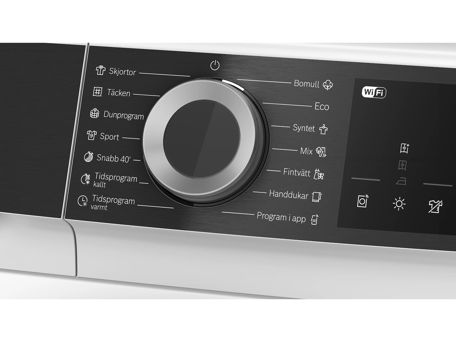 Bosch WQK2420LSN Serie 6 Tørketrommel 9 kg (hvit) Tørketrommel