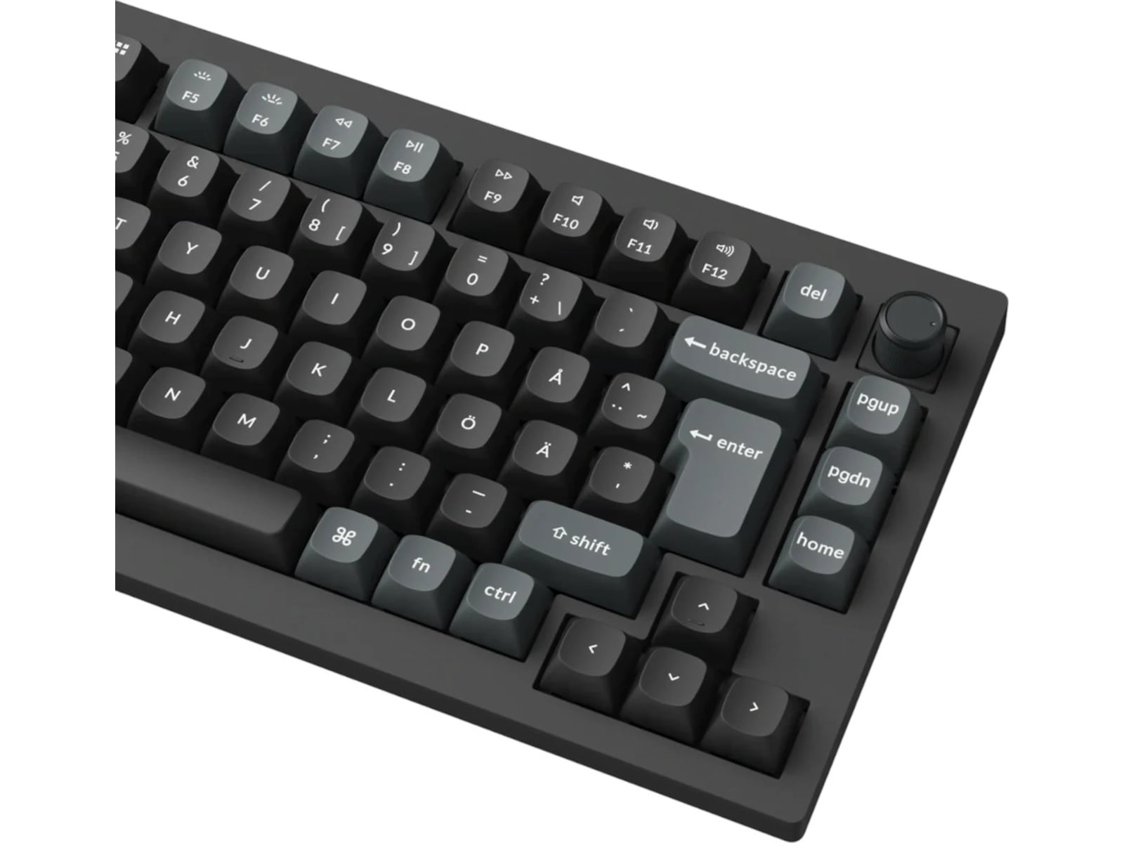 Keychron V1 Ultra 75% 8K Brown Trådløst Gamingtastatur  Gamingtastatur