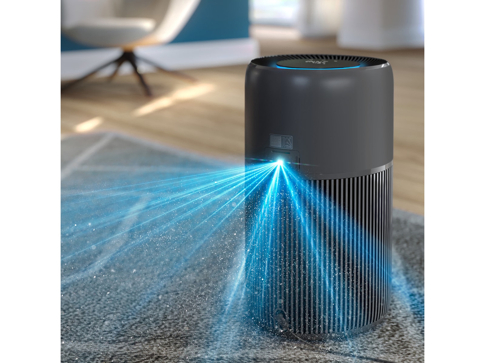 AC2221/13 WEU AIR PURIFI.GENERAL PLUS GY -B-Grade Demo hjem & fritid