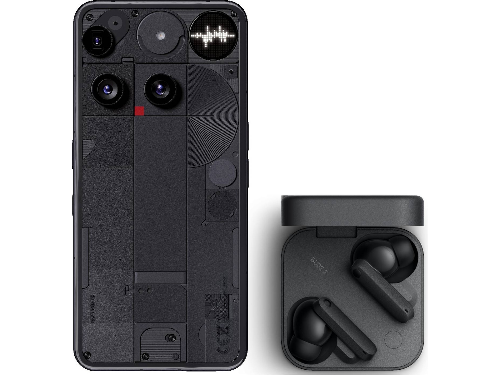 Nothing Phone (3) 256GB (sort) Mobiltelefoner