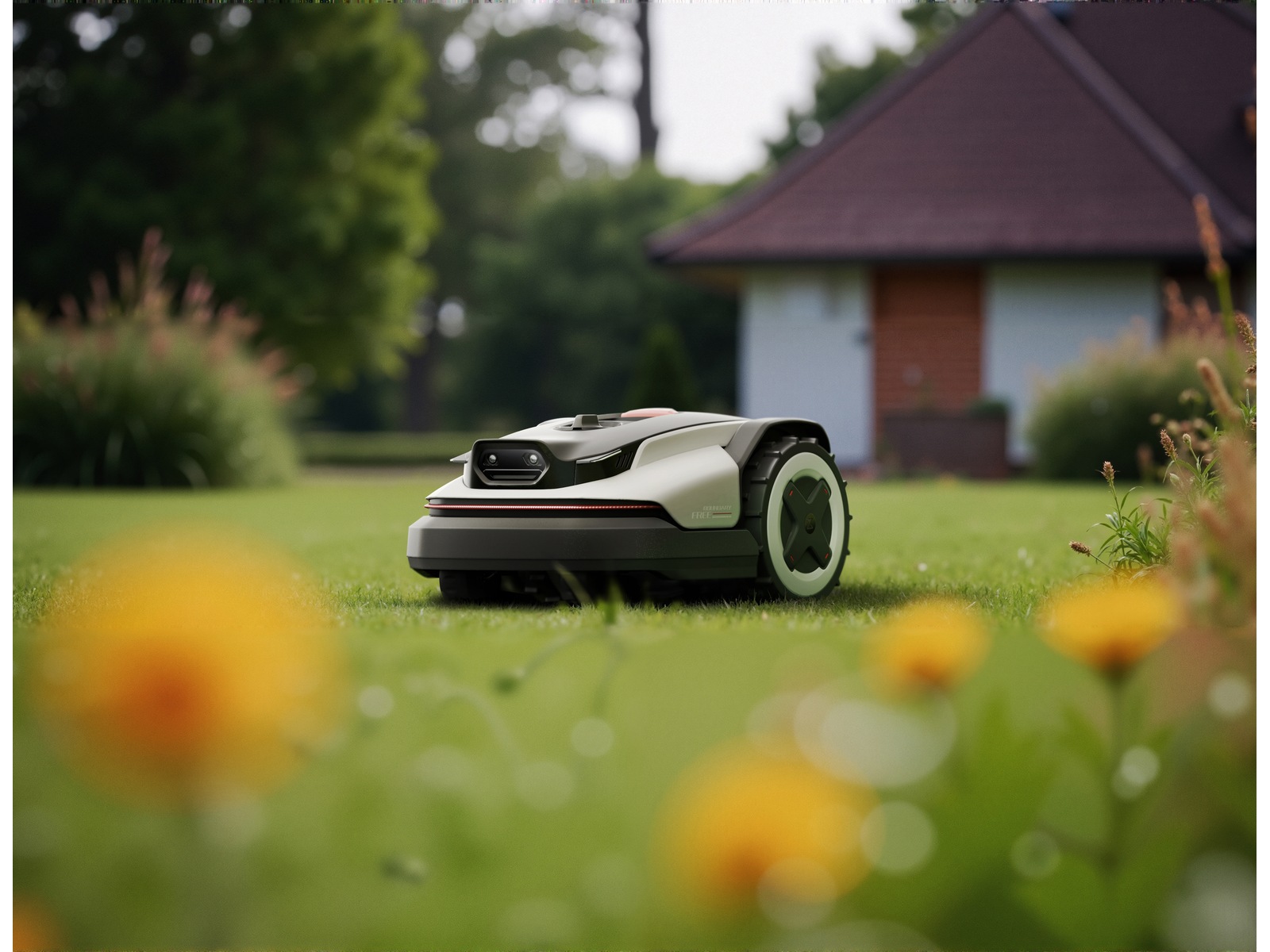 Roborock Q110 robotgressklipper RTK VSLAM 1000 m² -B-Grade Demo hjem & fritid