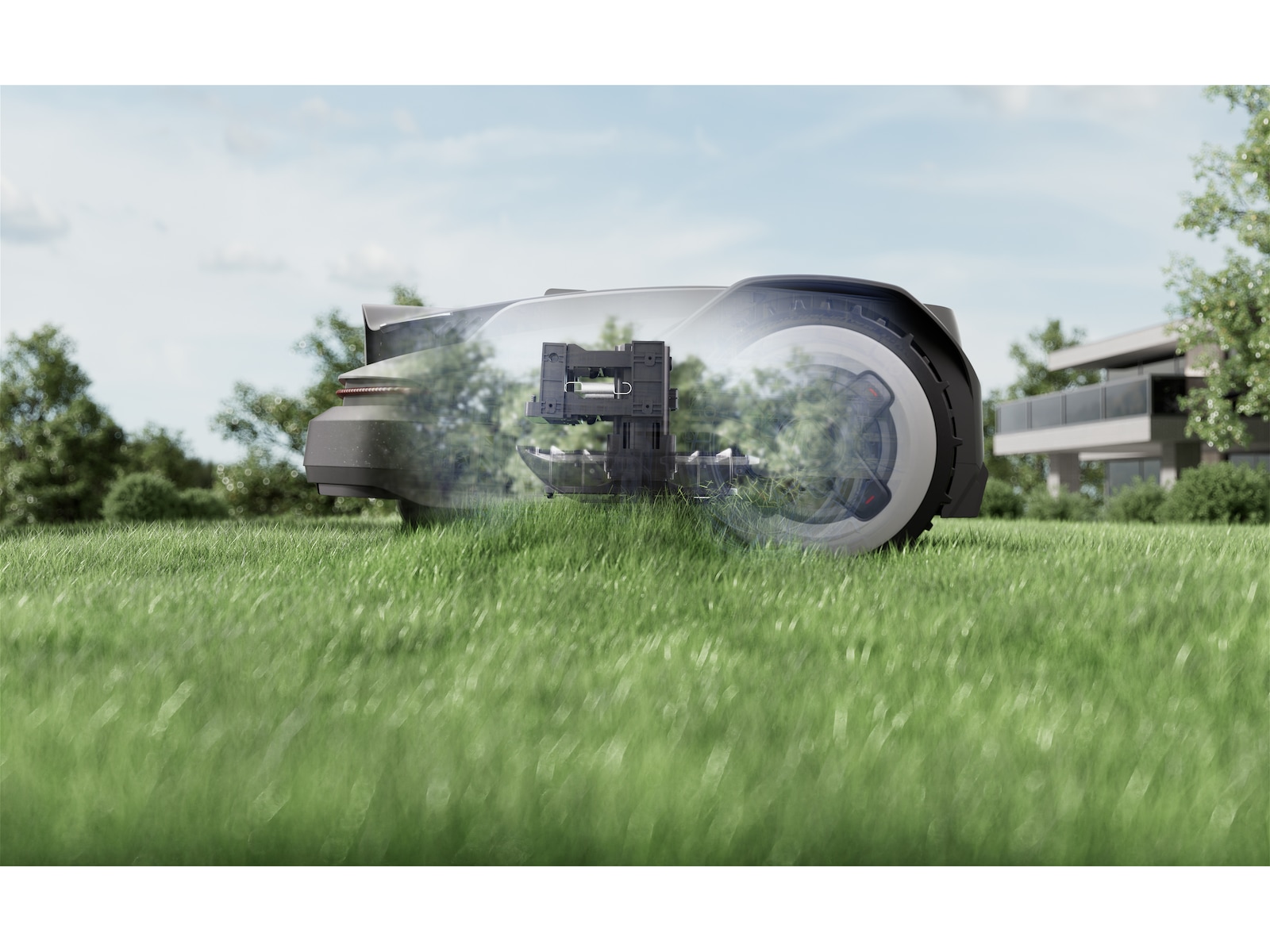 Roborock Q110 robotgressklipper RTK VSLAM 1000 m² -B-Grade Demo hjem & fritid