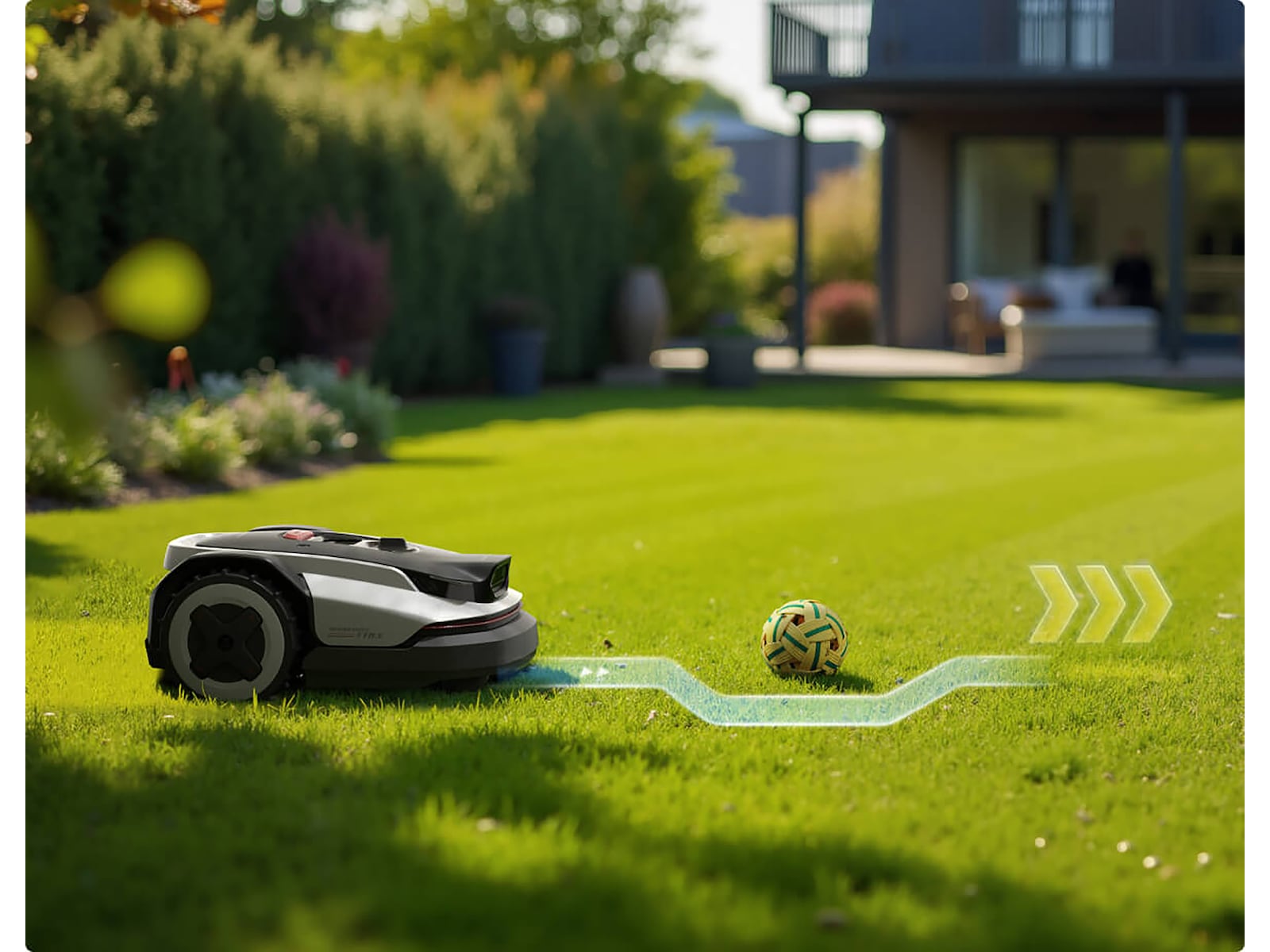 Roborock Q110 robotgressklipper RTK VSLAM 1000 m² -B-Grade Demo hjem & fritid
