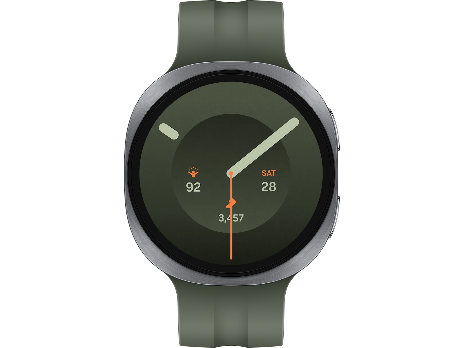 Galaxy Watch9 44 mm BT (sølv + grønn) Smartklokker