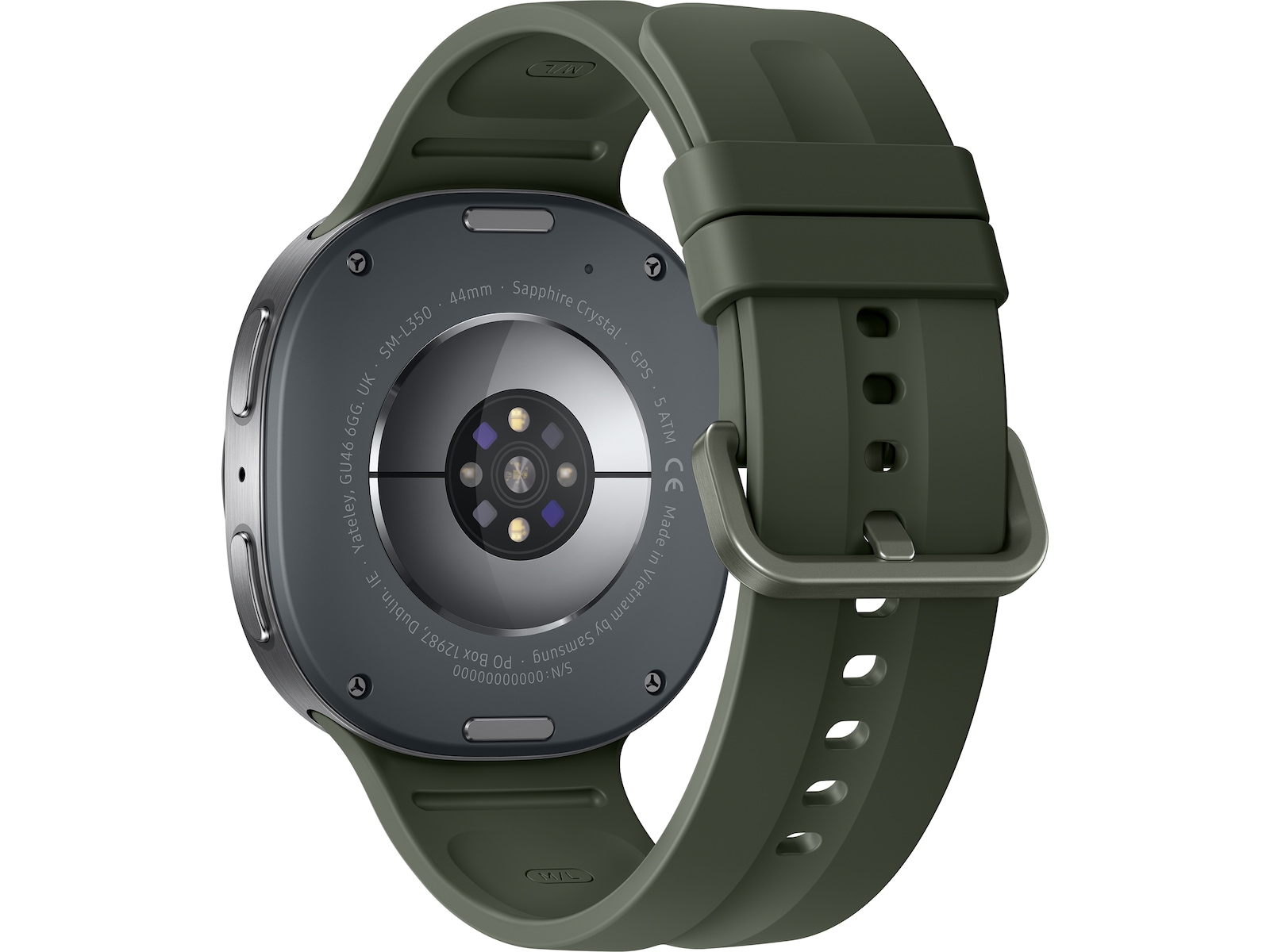 Galaxy Watch9 44 mm BT (sølv + grønn) Smartklokker