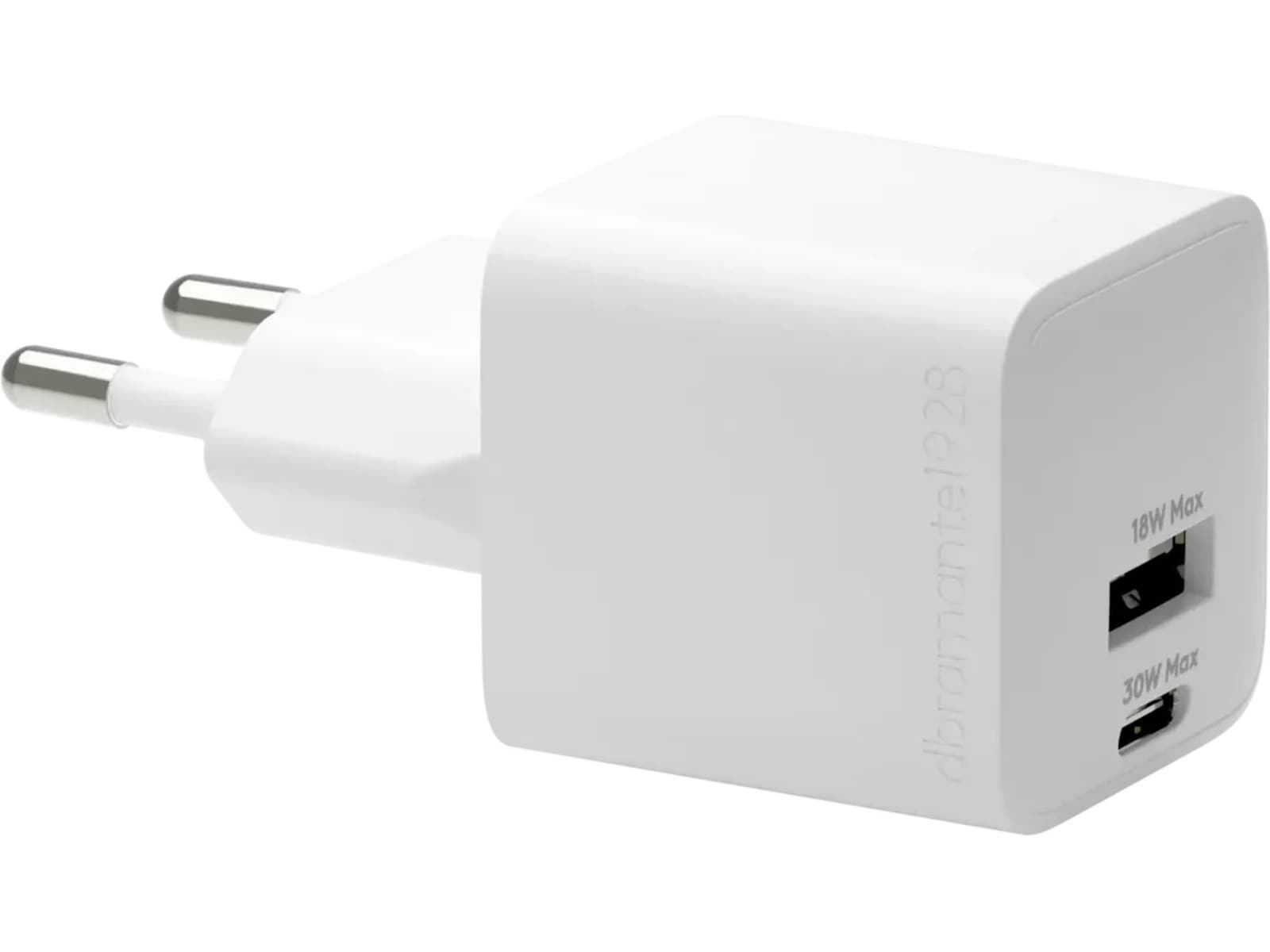 dbramante1928 re-charge Pro Vegglader - Bulk (hvit) Mobilladere