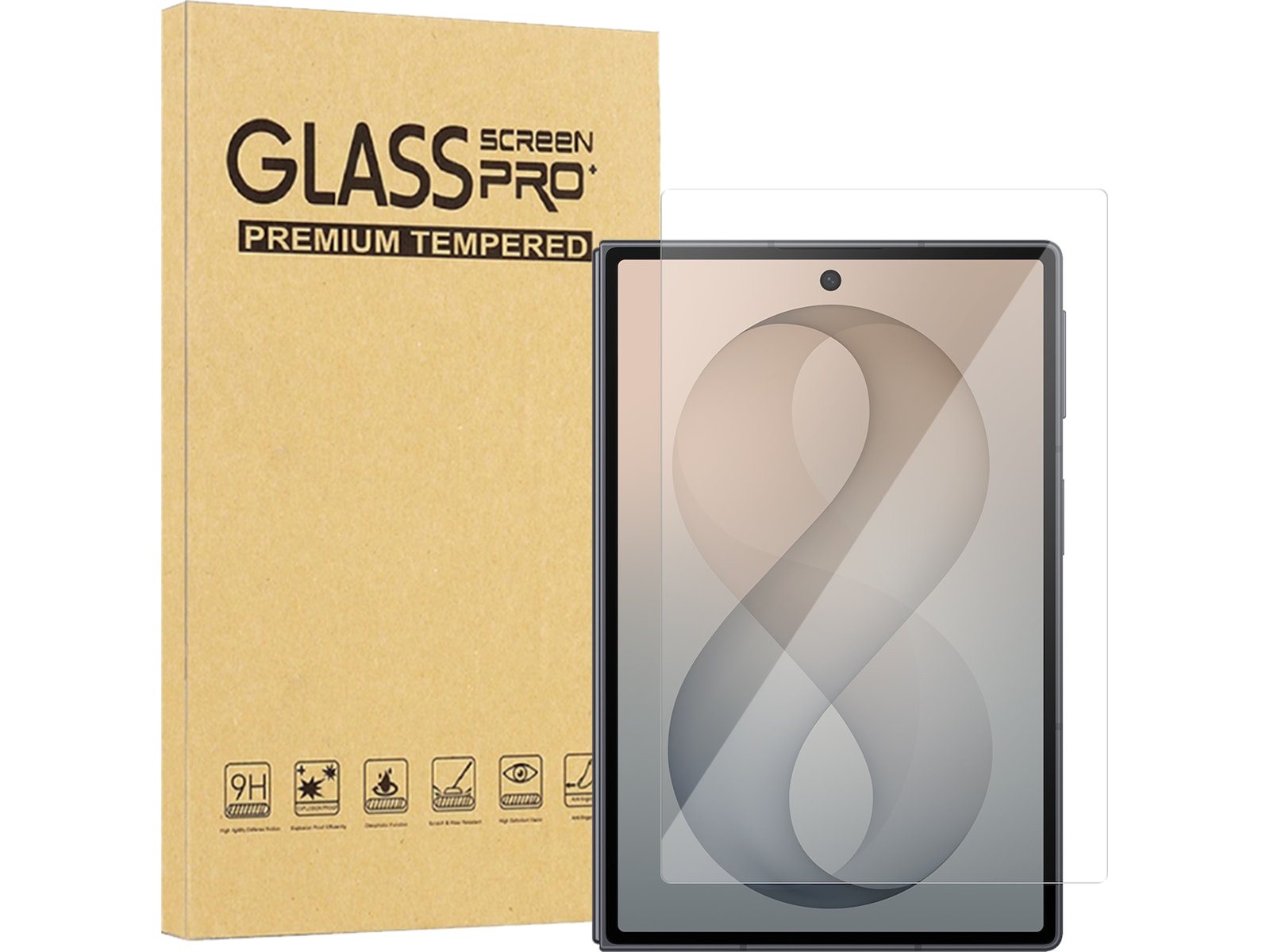 iiglo Galaxy Fold 8 Front skjermbeskytter Skjermbeskyttelse
