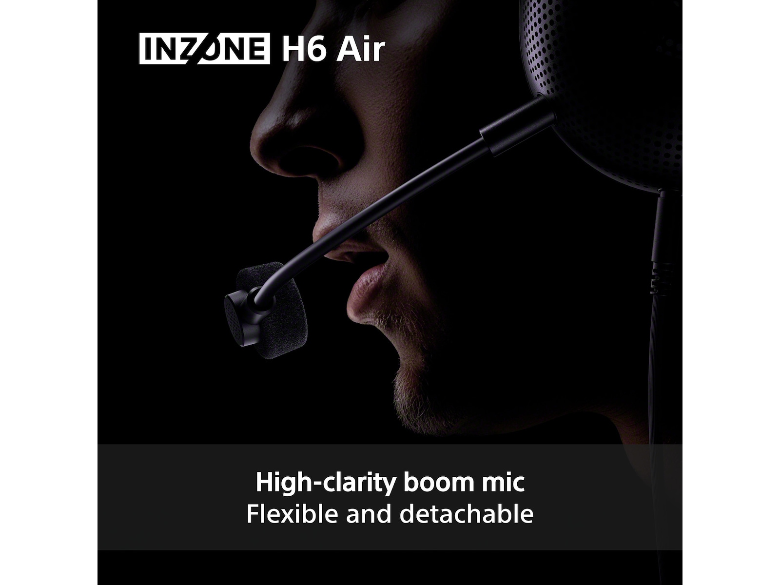Sony INZONE H6 Air gaming headset med åpen bakside -B-Grade Demo headset