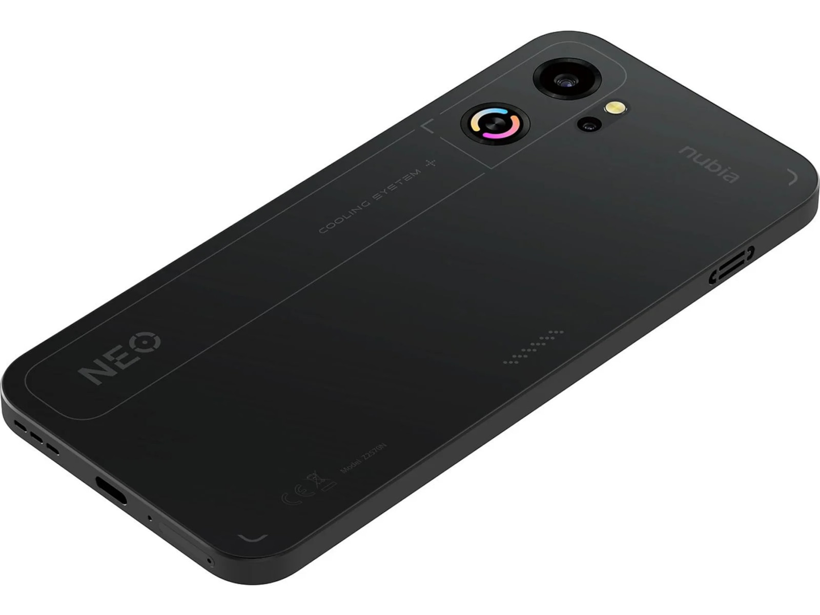 ZTE Nubia Neo 5 GT 8 256GB (sort) Mobiltelefoner