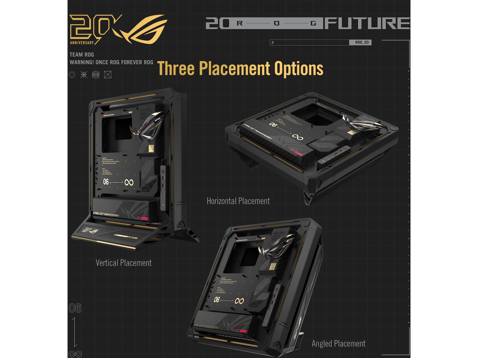 ASUS ROG GR20 Edition 20 Mid Tower Midi tower