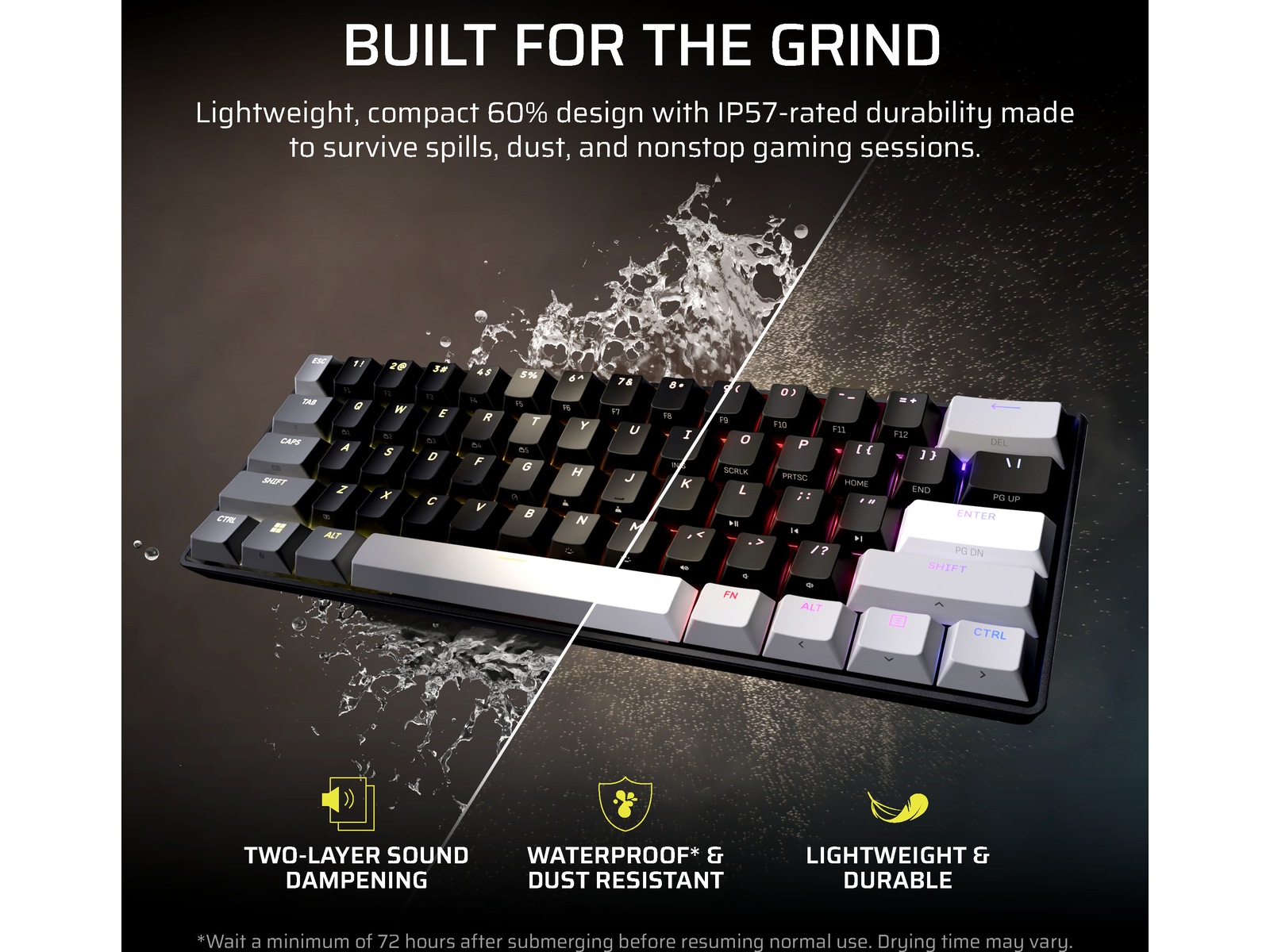 CORSAIR CLIPPER PRO MINI 60 Gamingtastatur