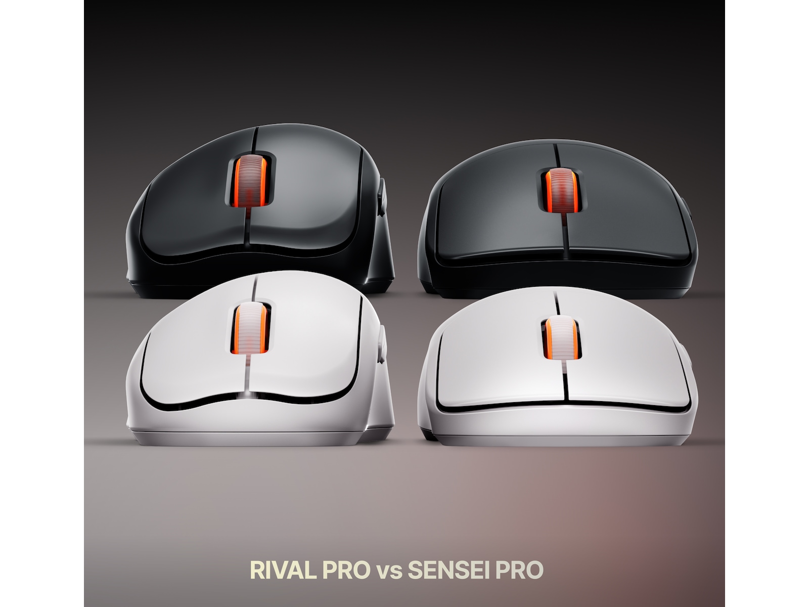 SteelSeries Rival Pro Wireless Mini (sort) Gamingmus