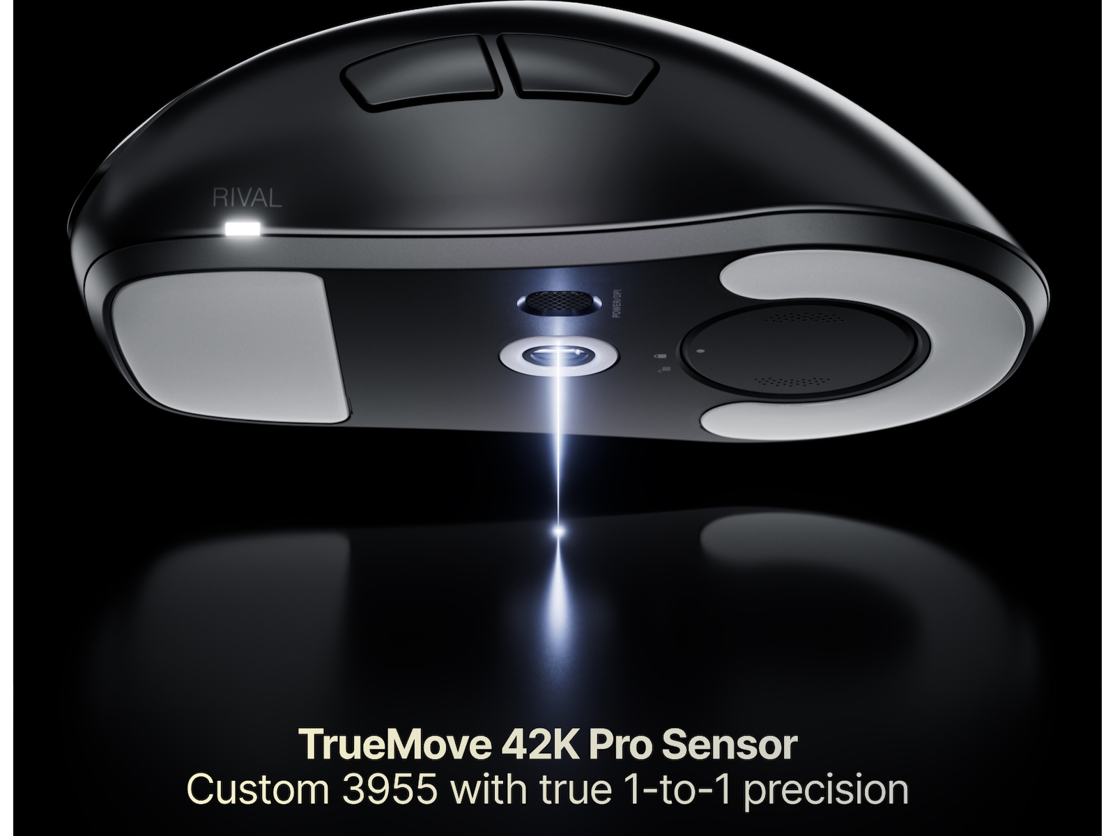 SteelSeries Rival Pro Wireless Mini (sort) Gamingmus