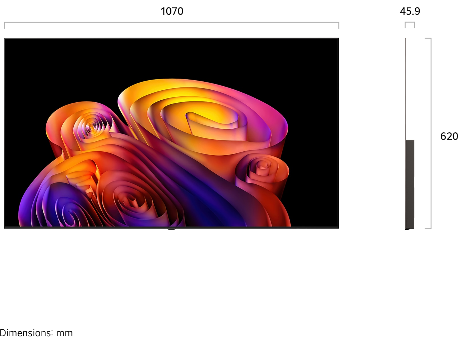 LG 48'' B6E 4K OLED smart TV (2026) -B-Grade Demo TV/projektor