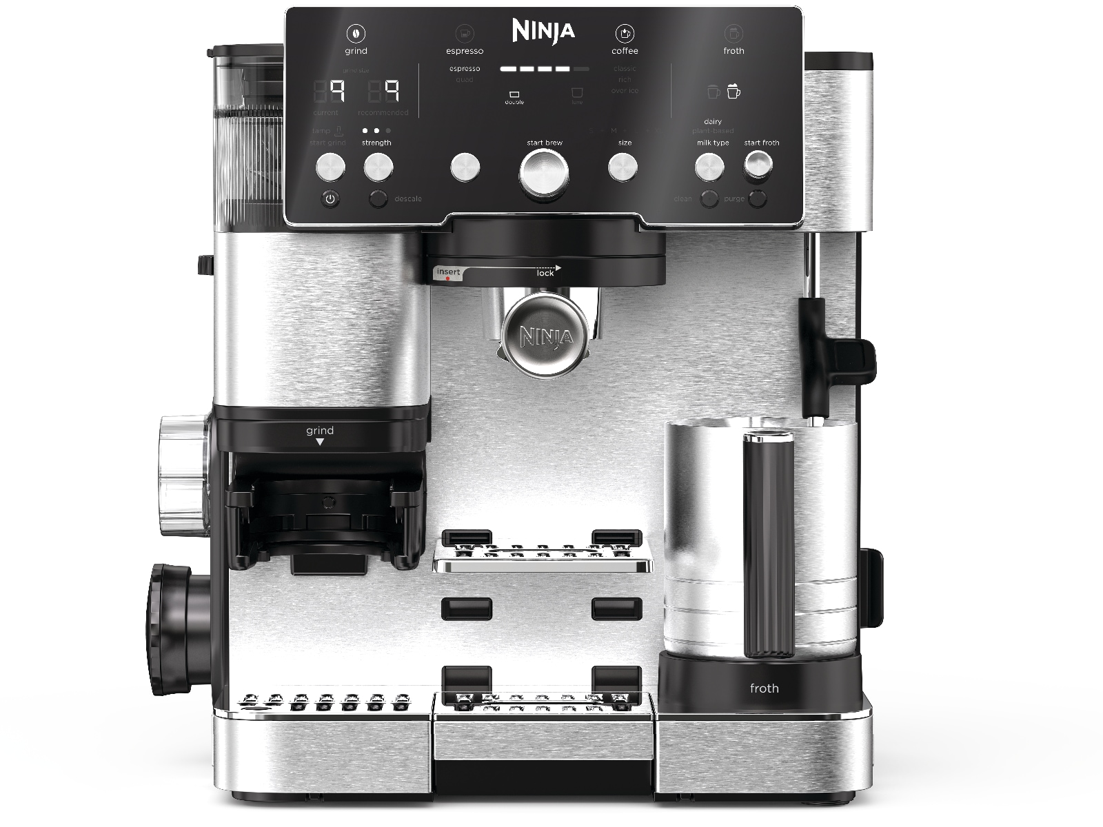 Ninja Luxe Café 1624044048616880 2-i-1 Espressomaskin -B-Grade Demo hjem & fritid