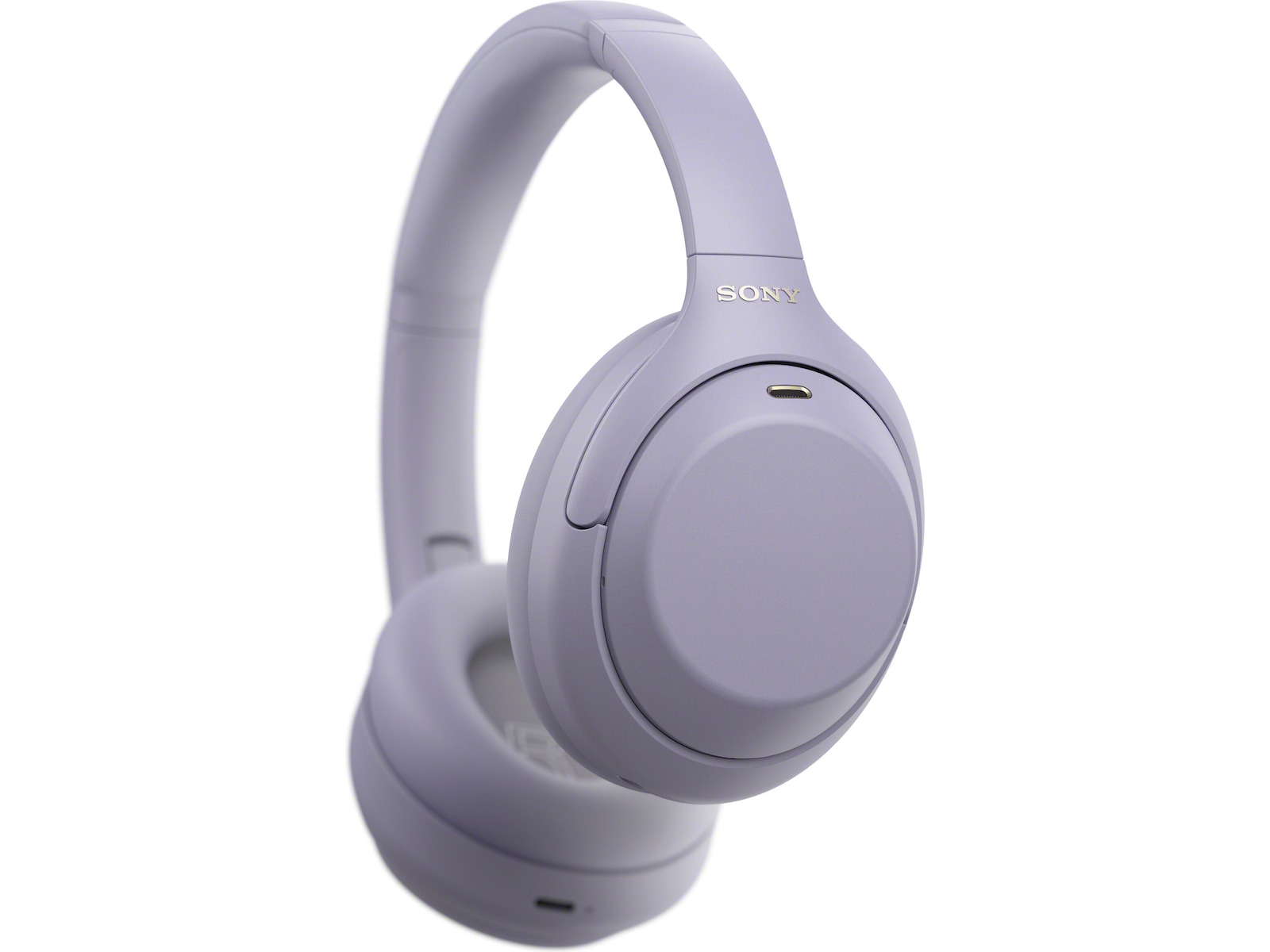 Sony WH-1000XM4C støydempende trådløse over-øre-hodetelefoner (lavendel) Hodetelefoner