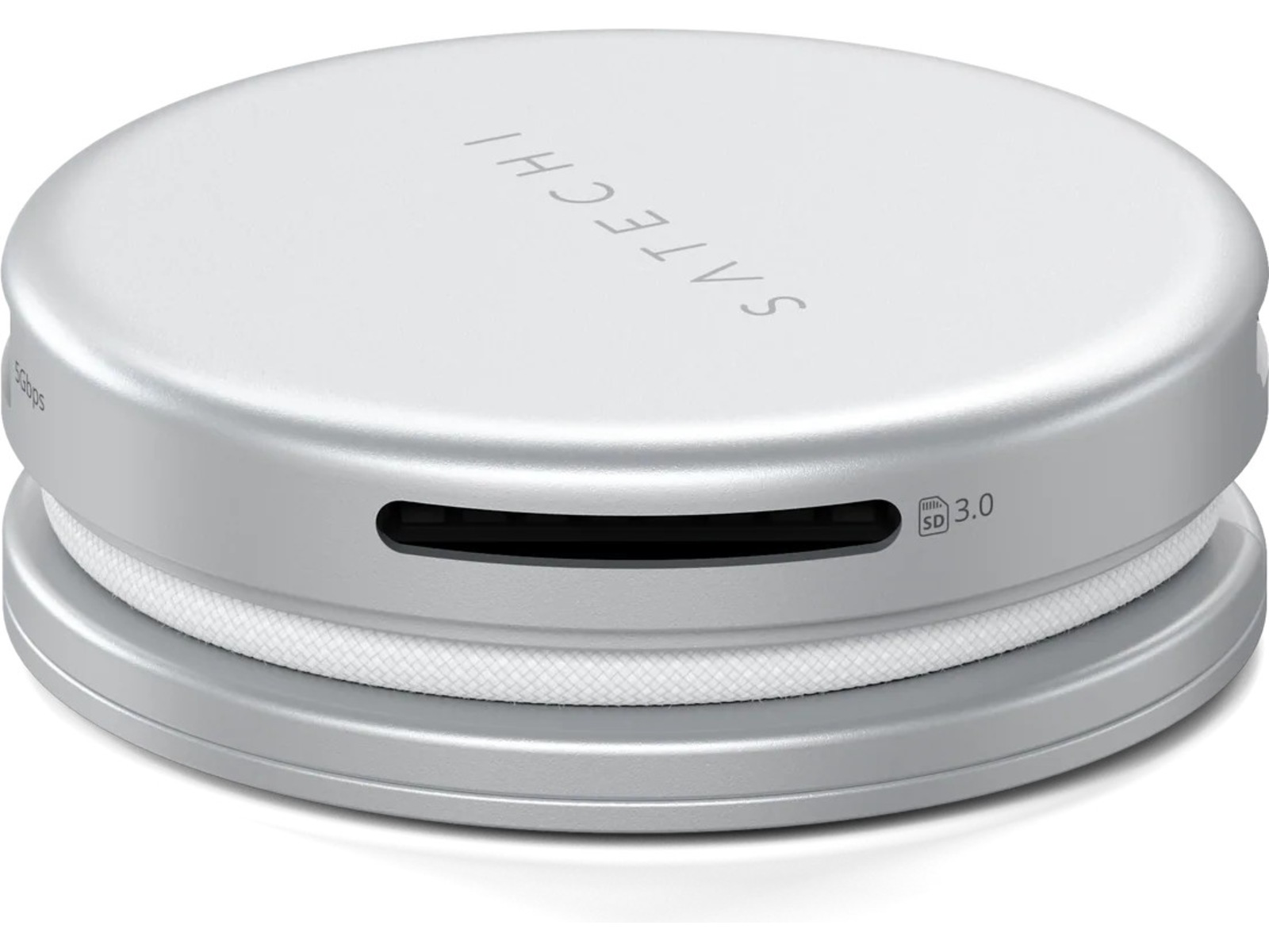 Satechi OntheGo 5-i-1 Multiport-adapter (sølv) Dockingstasjon & USB-HUB