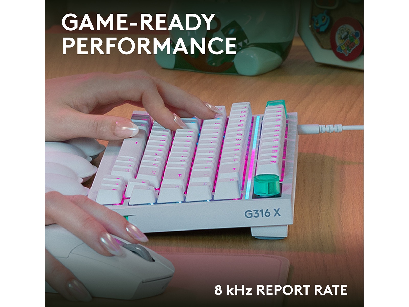Logitech G316 X 75-spilltastatur Gamingtastatur