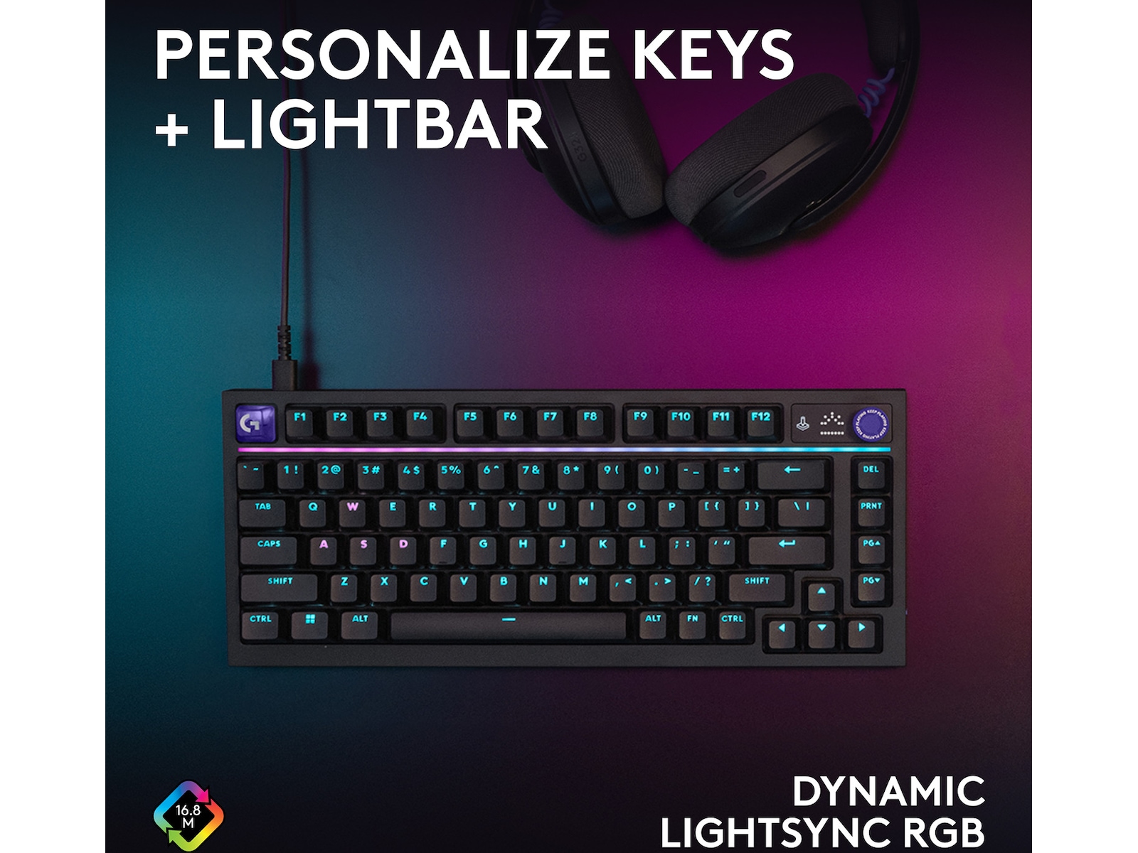 Logitech G316 X 75-spilltastatur Gamingtastatur