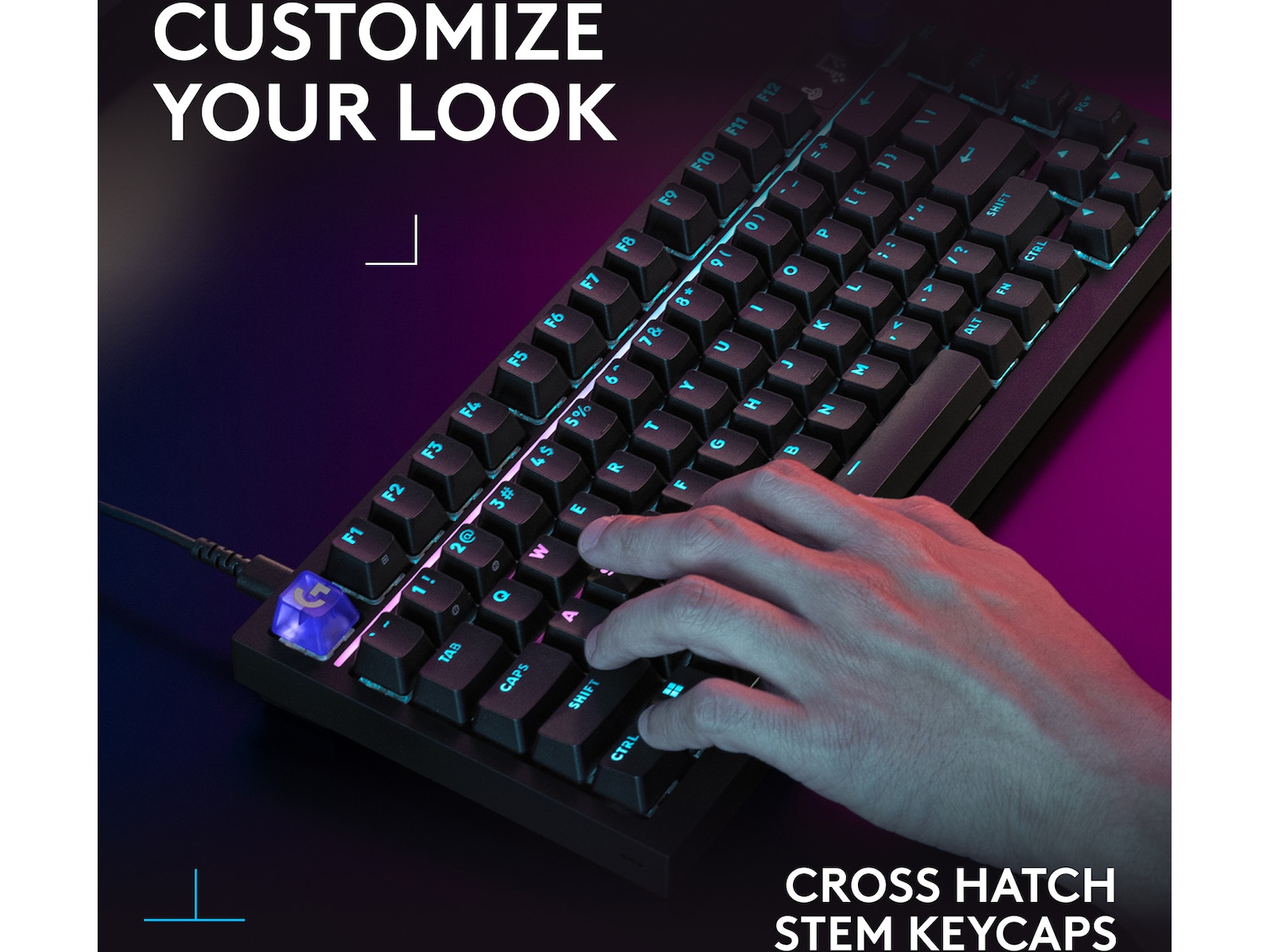 Logitech G316 X 75-spilltastatur Gamingtastatur