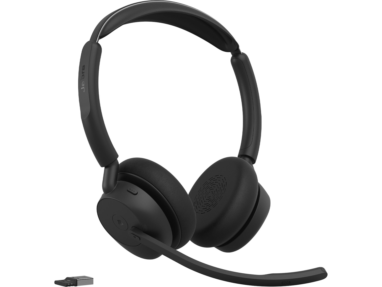 Jabra Evolve3 45, Link 390a, MS, Stand Hodesett, trådløse