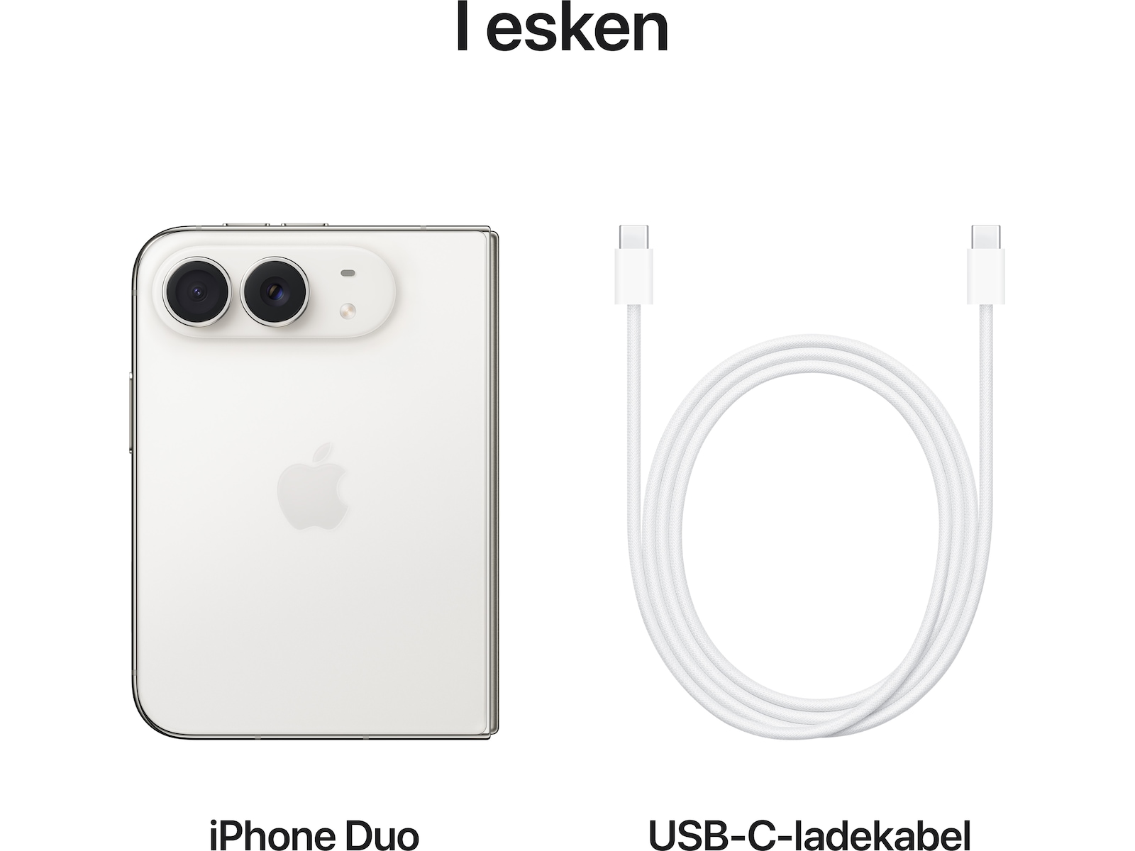 iPhone Duo 2TB (star white) Mobiltelefoner