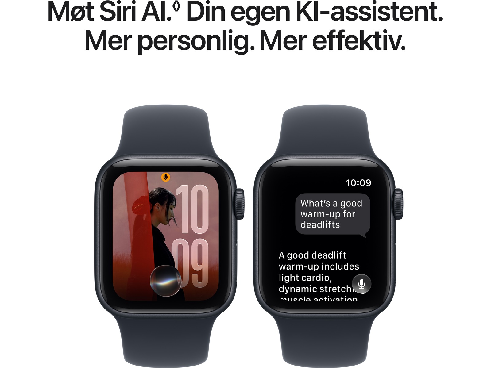 Apple Watch SE 3 GPS 40mm aluminium (starlight) Smartklokker