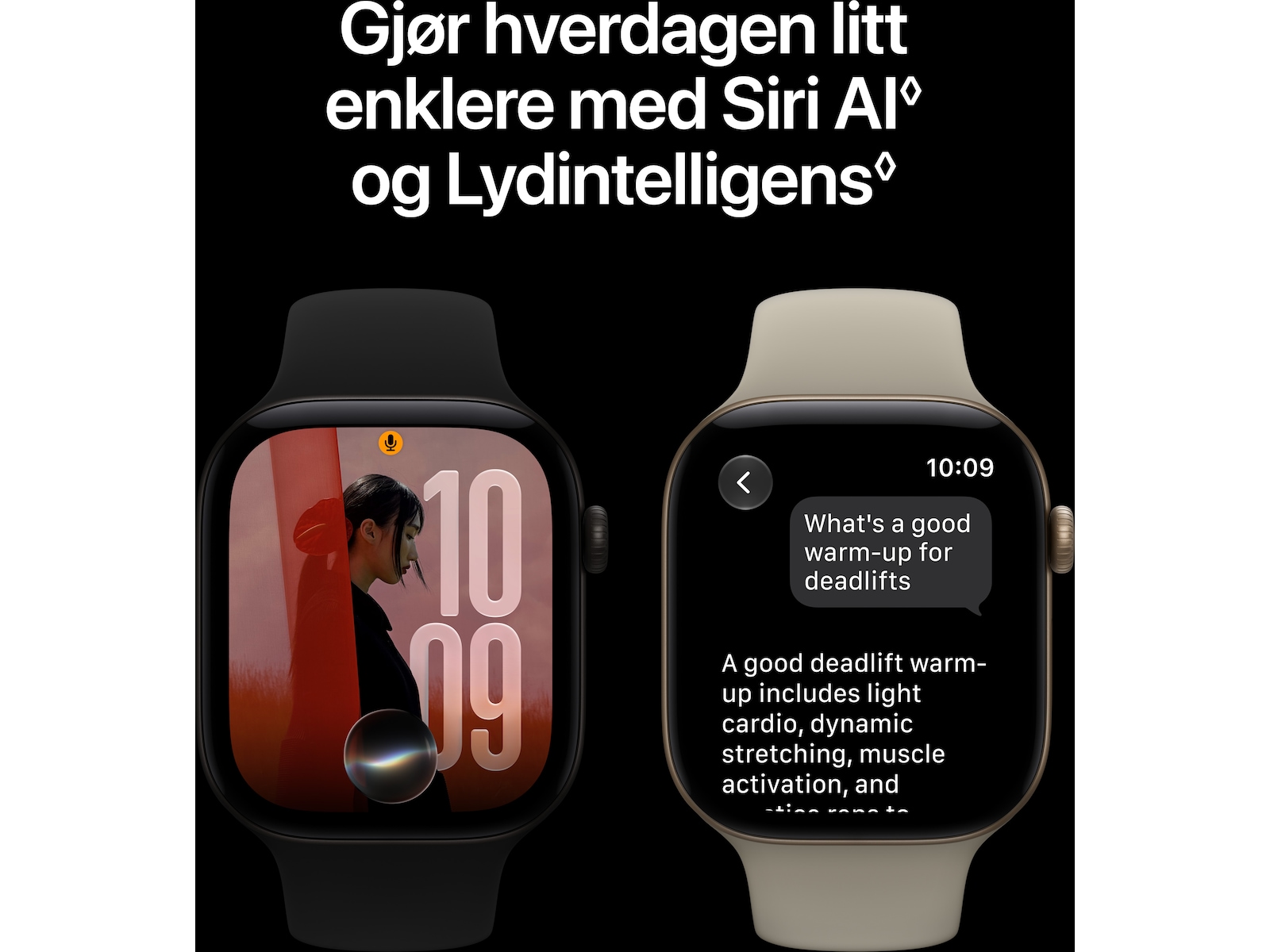 Apple Watch Series 12 GPS 42mm Aluminium (dark bronze) Smartklokker
