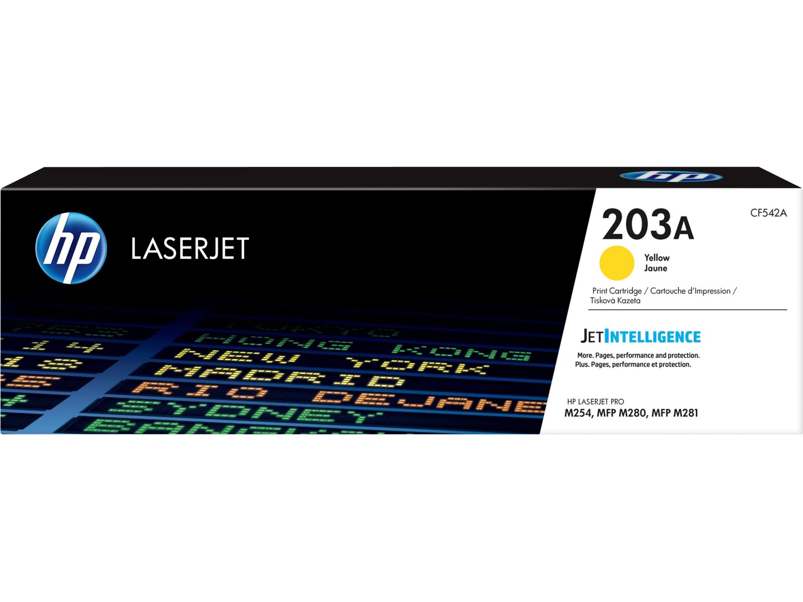HP Toner 203A Gul Lasertoner