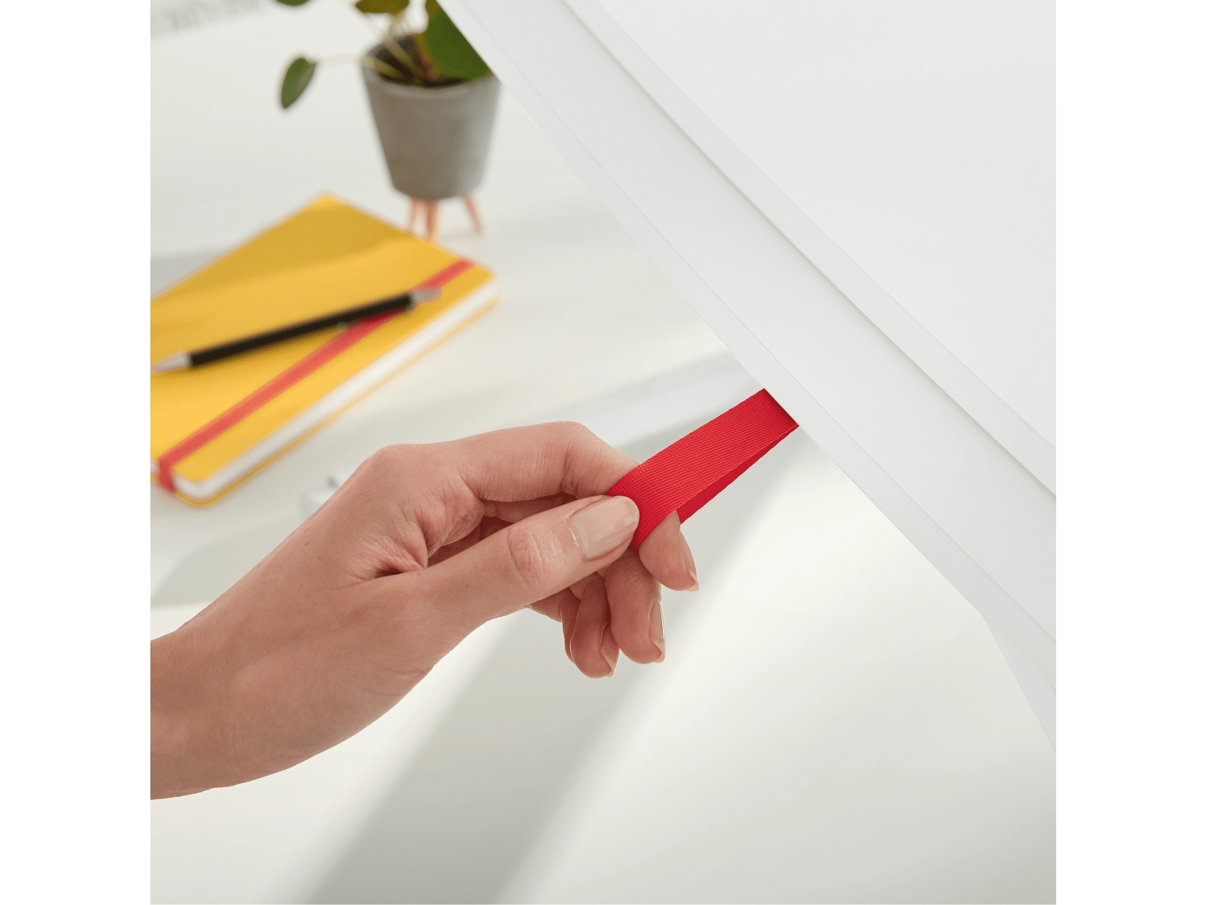 Leitz Ergo Cosy Justerbart PC bord m/plate (hvit) Laptopstand