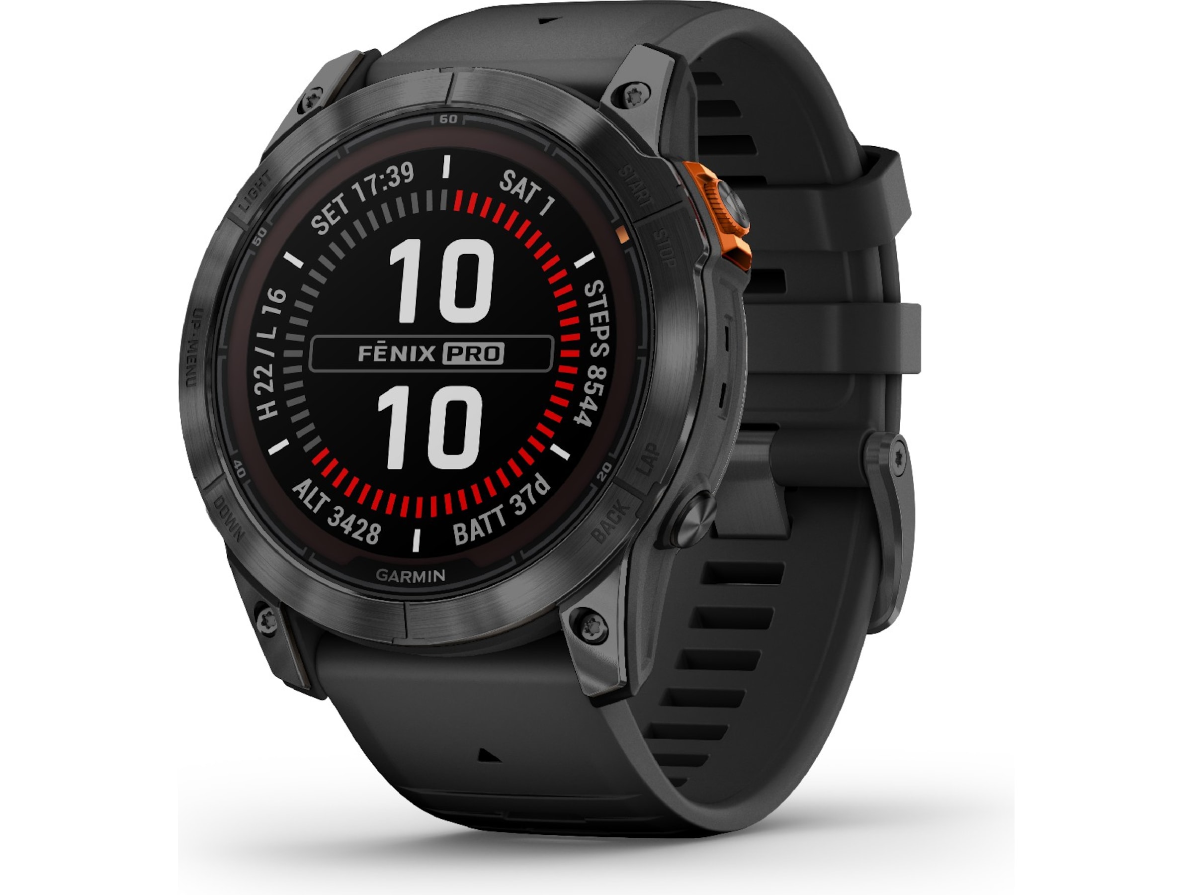 Garmin fenix 7X Pro Solar 51mm GPS (slate gray/black) Smartklokker