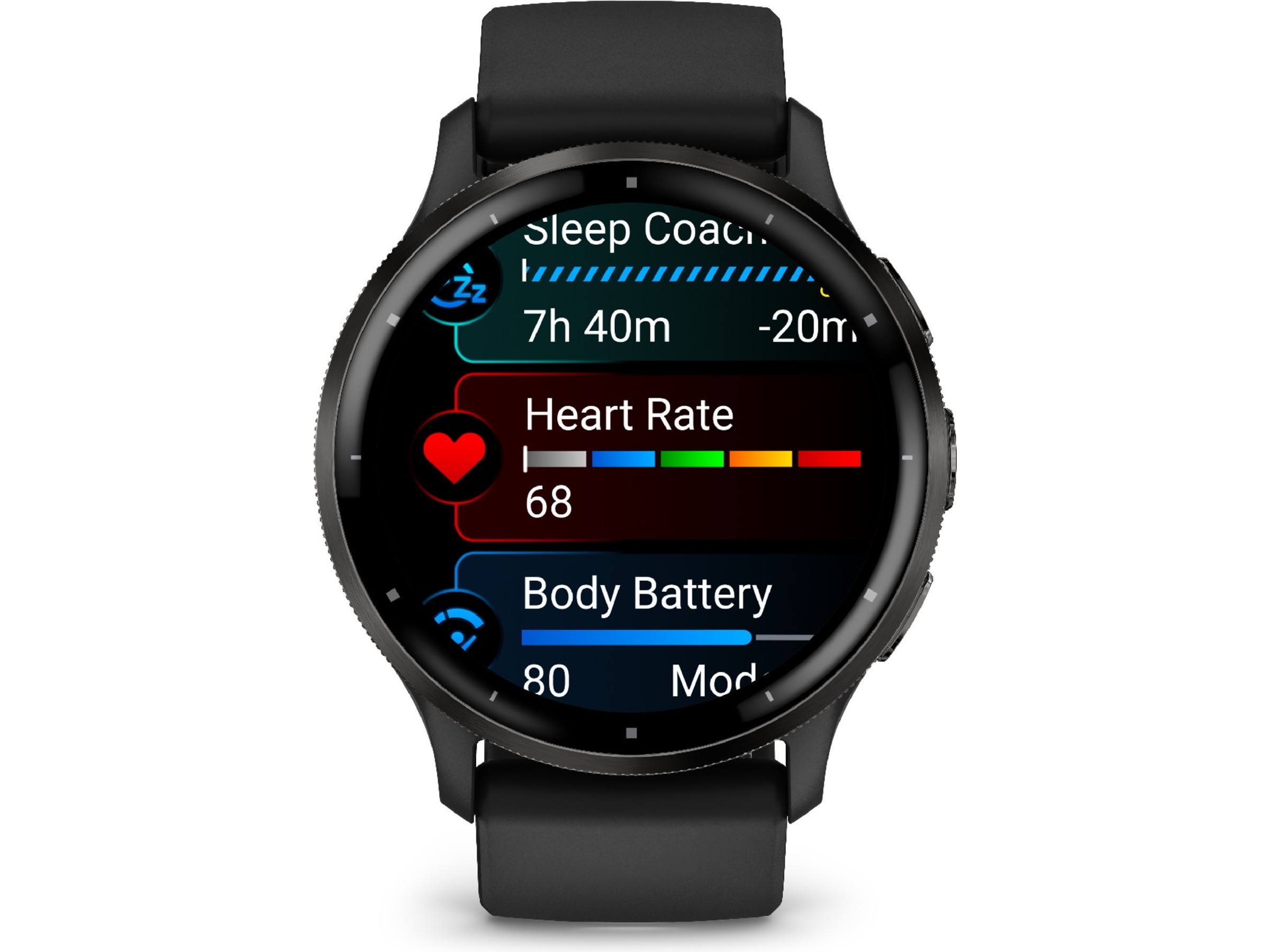 Garmin Venu 3 45mm GPS (black/slate) Smartklokker