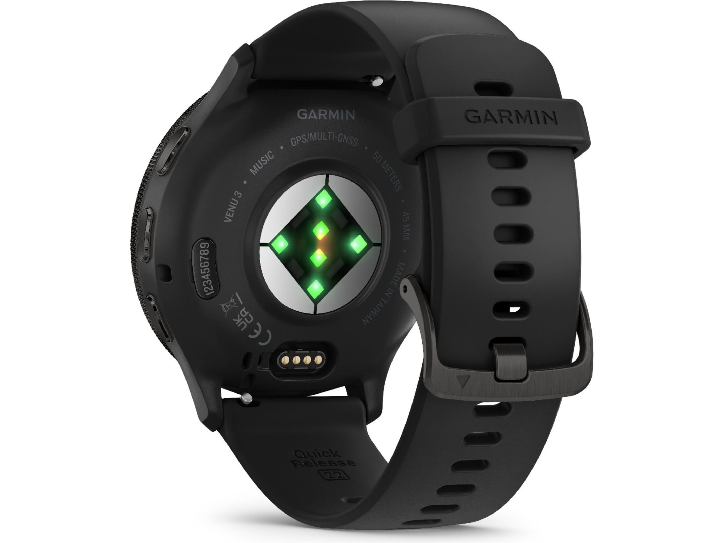 Garmin Venu 3 45mm GPS (black/slate) Smartklokker