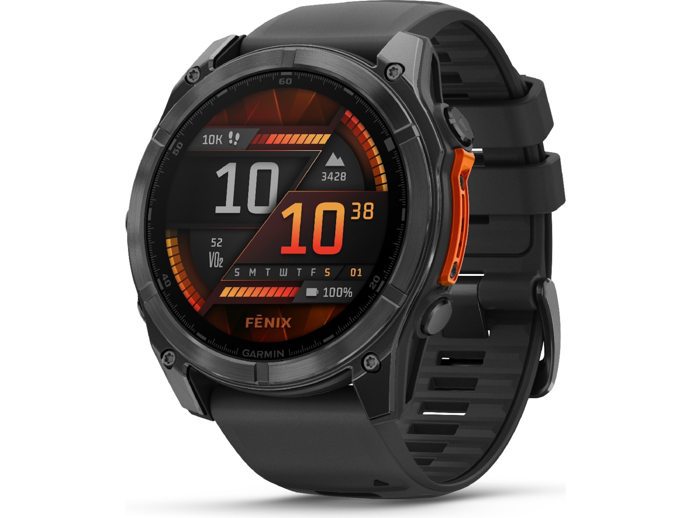Garmin fenix 8 AMOLED 51mm GPS (slate gray/stainless steel) Smartklokker