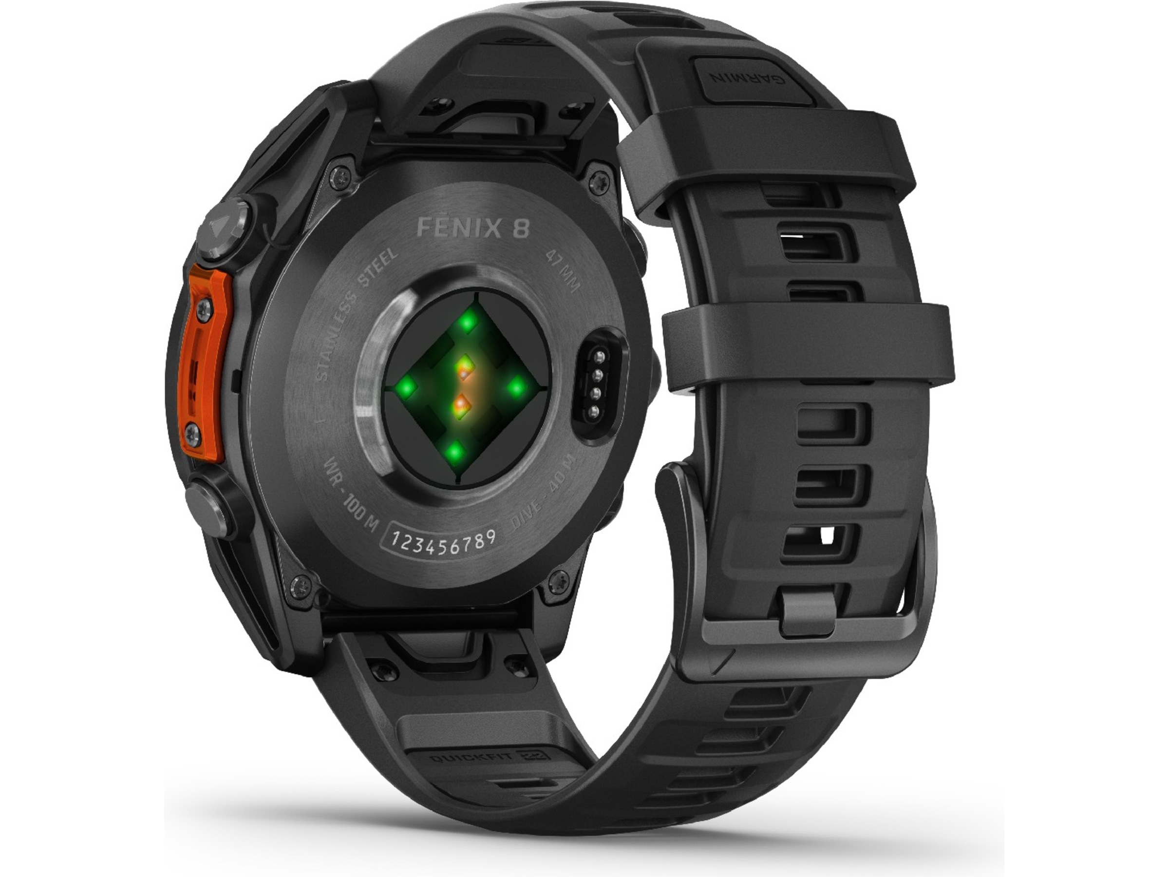 Garmin fenix 8 AMOLED 47mm GPS (slate gray/black) Smartklokker