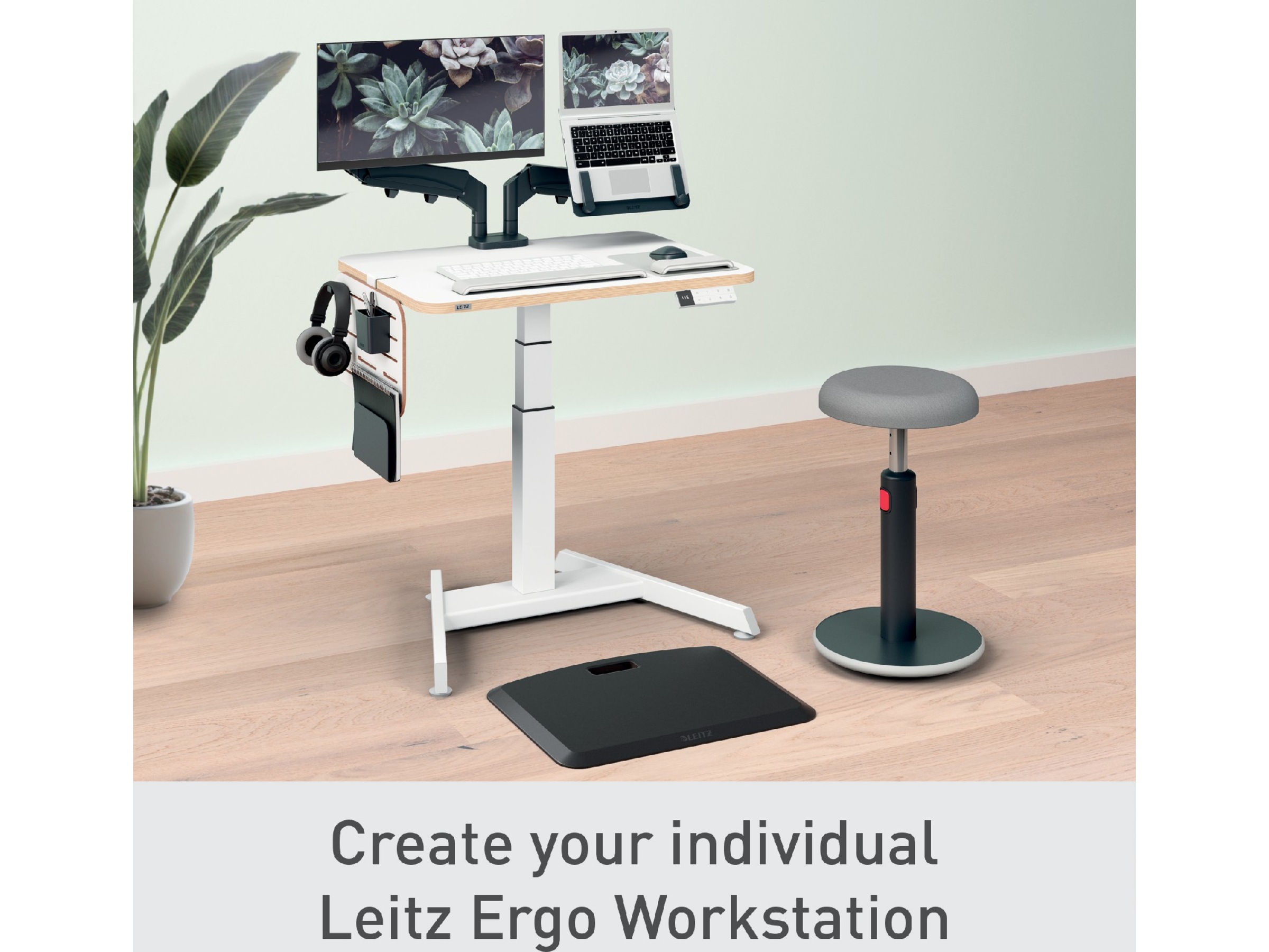 Leitz Ergo Organiseringstavle Pegboard, liten 42 x 25 cm Monteringstavler