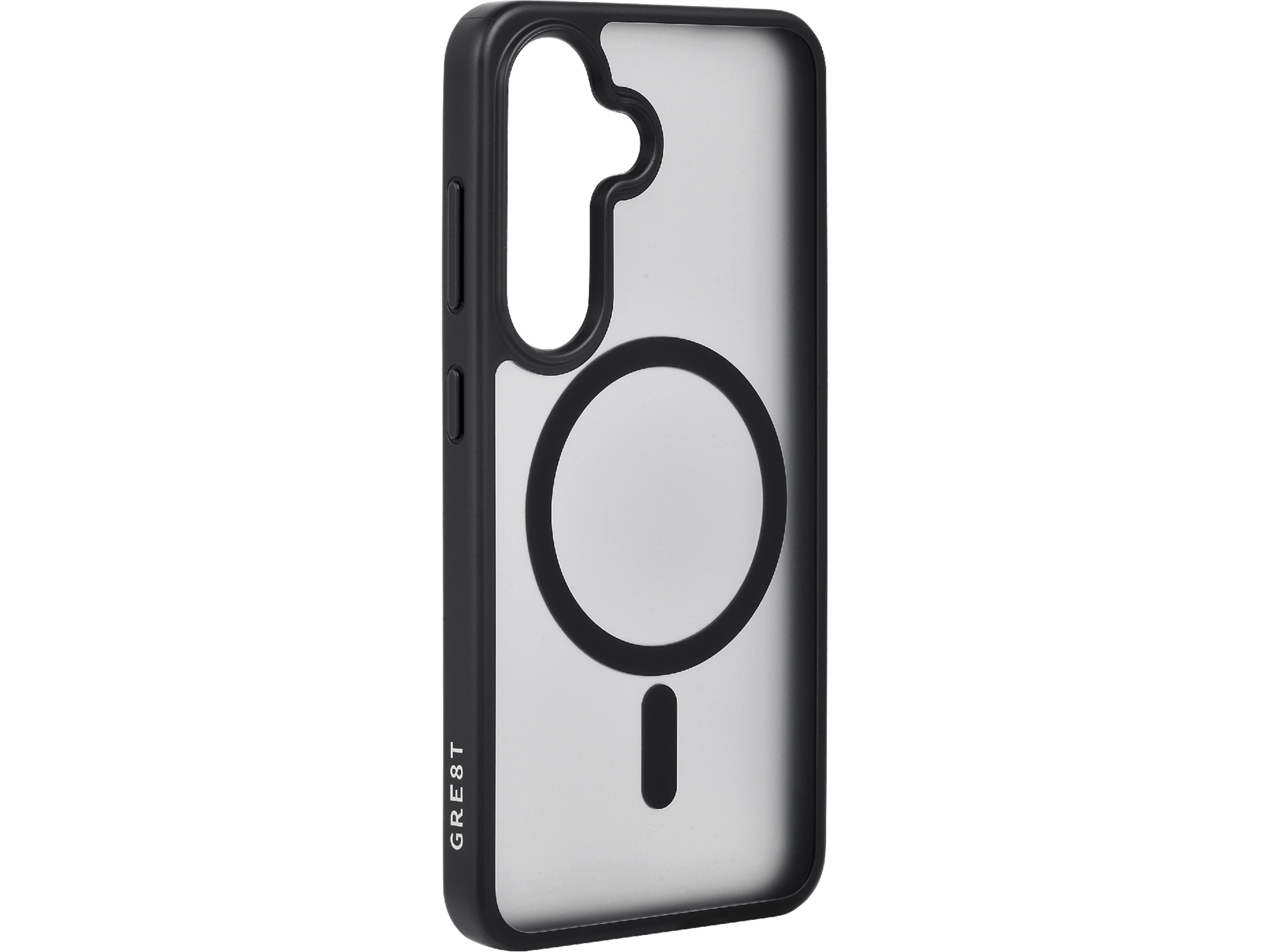 GRE8T Galaxy S24 Qi Protective Case (gjennomsiktig) Deksel til mobiltelefon