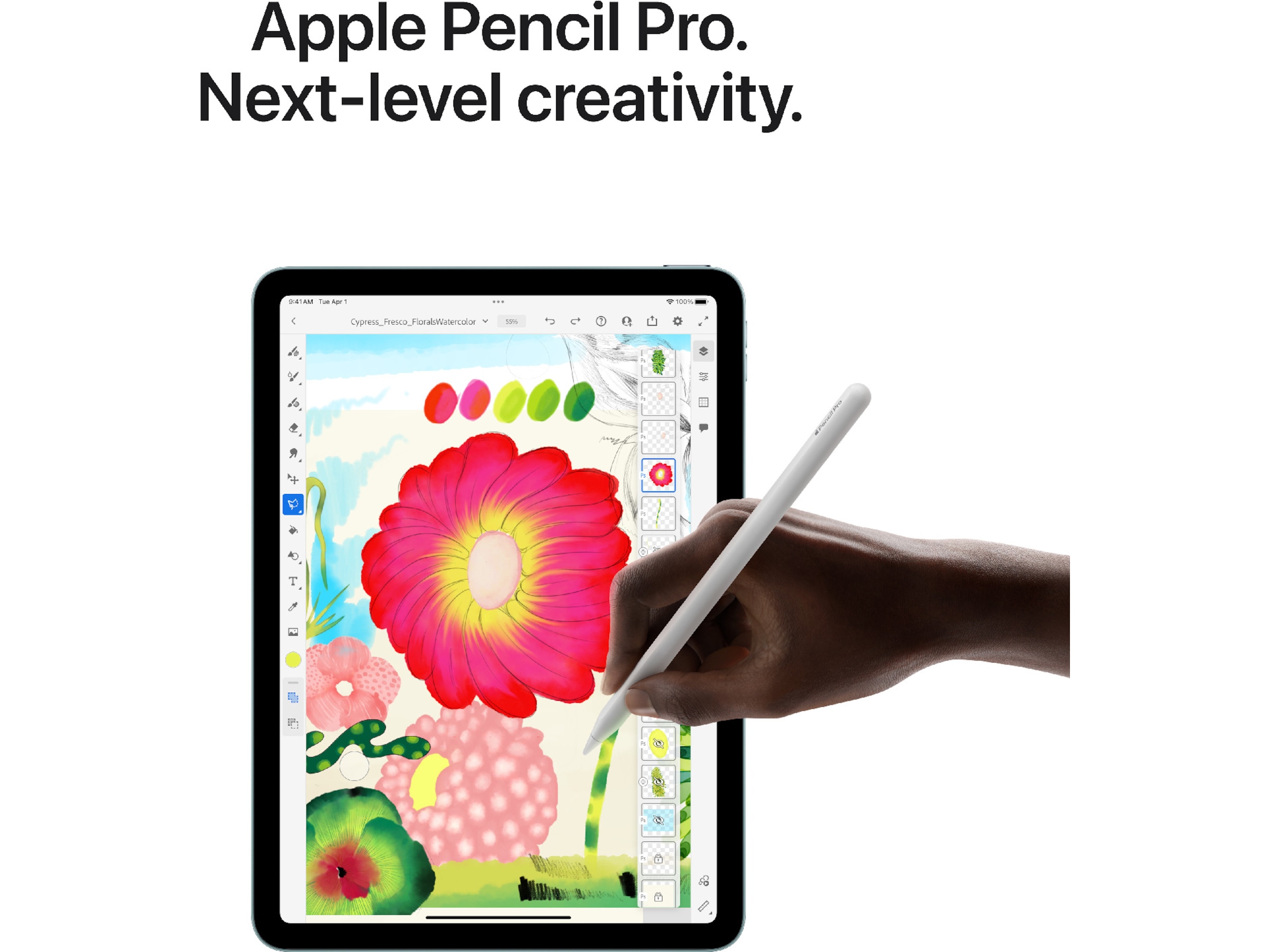 iPad Air 13" (2025) 512GB WiFi (blå) Nettbrett / iPad