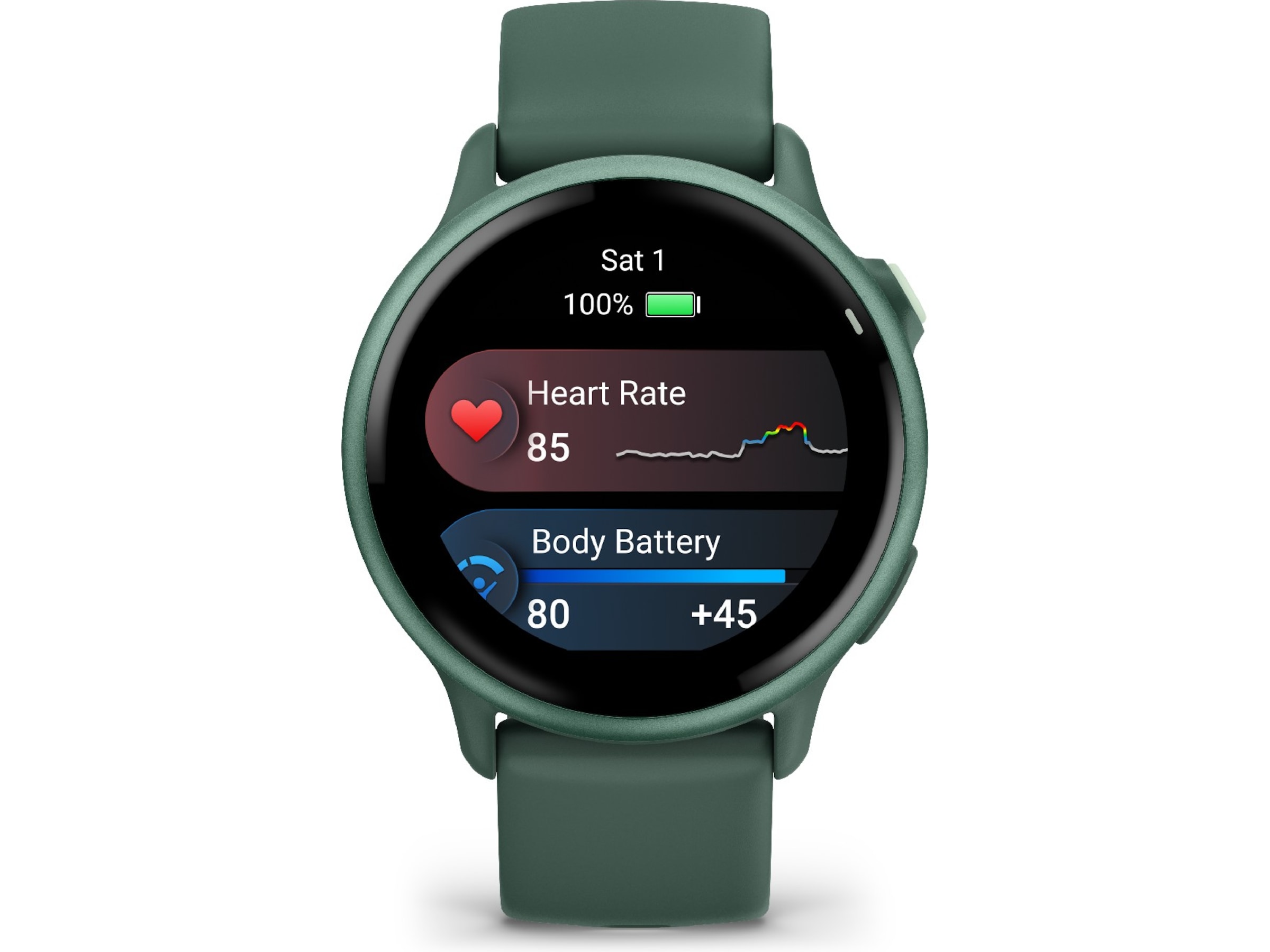 Garmin Vivoactive 6 AMOLED 42mm GPS (jasper green) Smartklokker