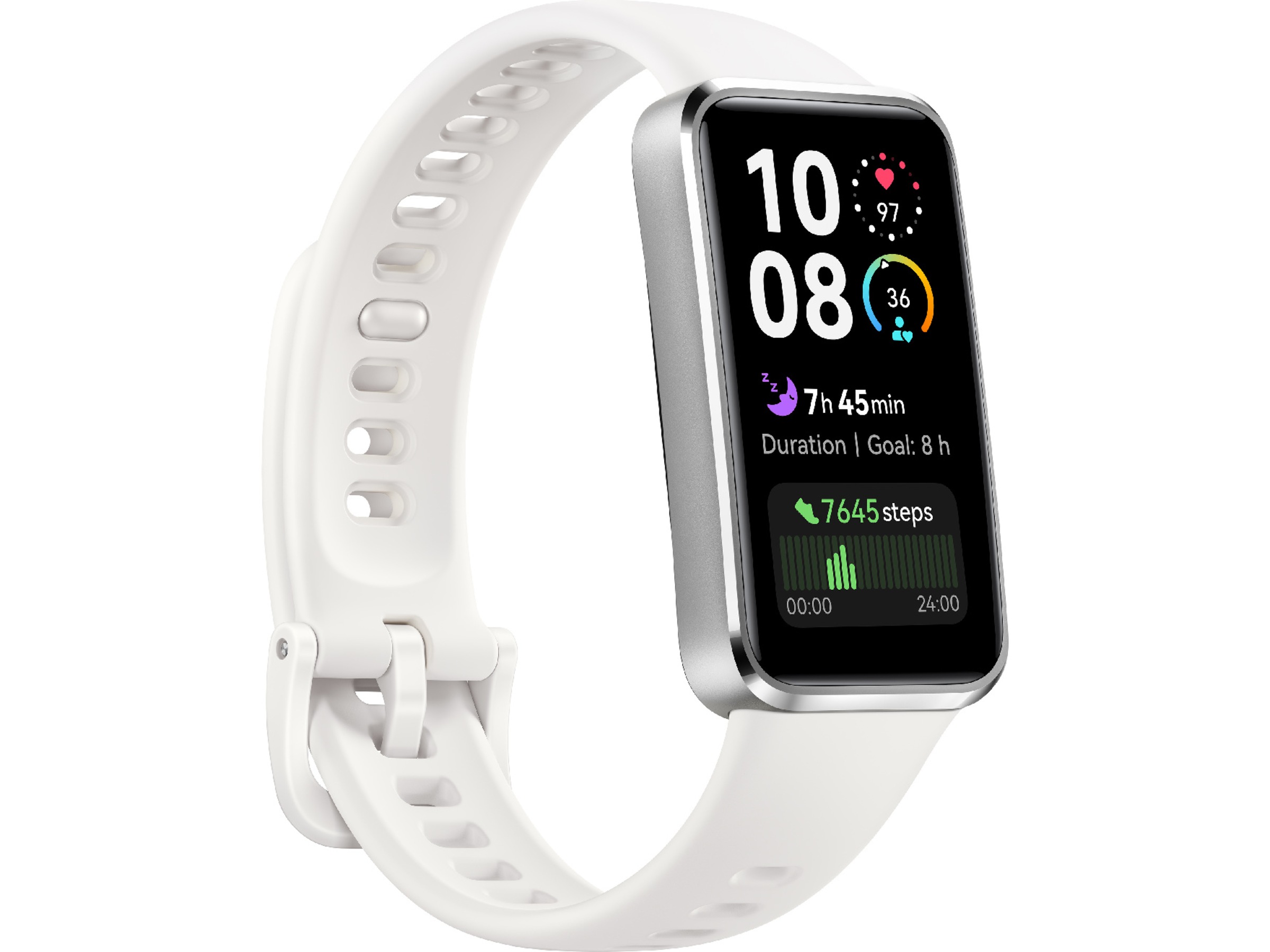 Huawei Band 10 43mm (sølv/hvit) Smartklokker